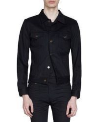 Yves Saint Laurent Ysl saint laurent black denim jacket Size US M / EU 48-50 / 2 - 2 Thumbnail