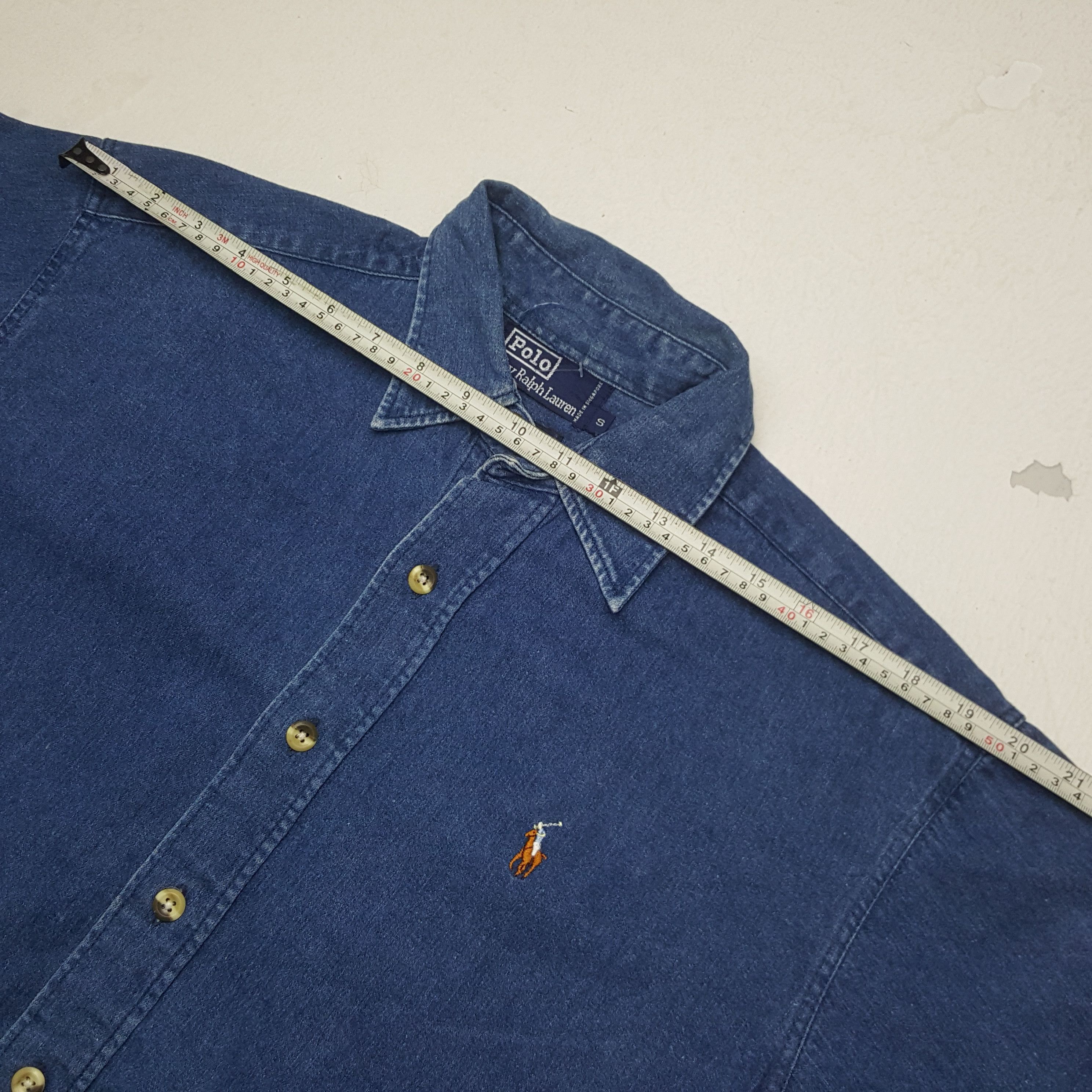 Polo Ralph Lauren × Vintage Vintage Polo by Ralph Lauren American Shirt Button Up Size US L / EU 52-54 / 3 - 5 Thumbnail