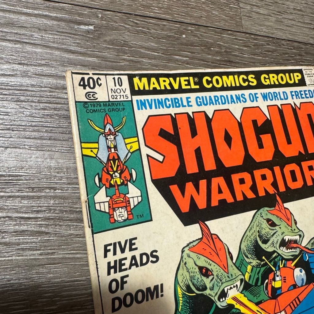 Marvel Comics 1979 Marvel Comics Shogun Warriors Comic Book Nov 10 Size ONE SIZE - 3 Thumbnail