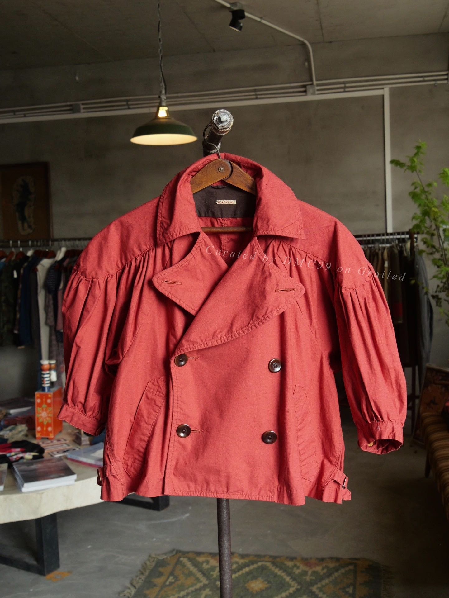Kapital Kapital Red Double-Breasted Short Jacket Size S / US 4 / IT 40 - 1 Thumbnail