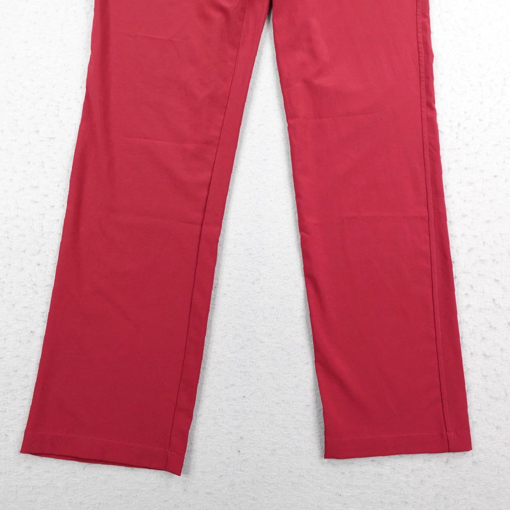 Vintage Short Par 4 Pants Mens 34x32 Red Mark Chino Flex Performance Straight Leg Golf Pants Size US 34 / EU 50 - 3 Thumbnail