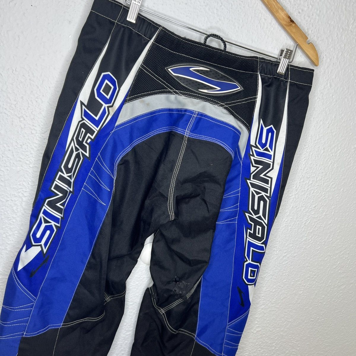 Sports Specialties × Vintage Sinisalo Tech Vintage Motocross Pants Trousers Tech Black Size US 36 / EU 52 - 8 Thumbnail