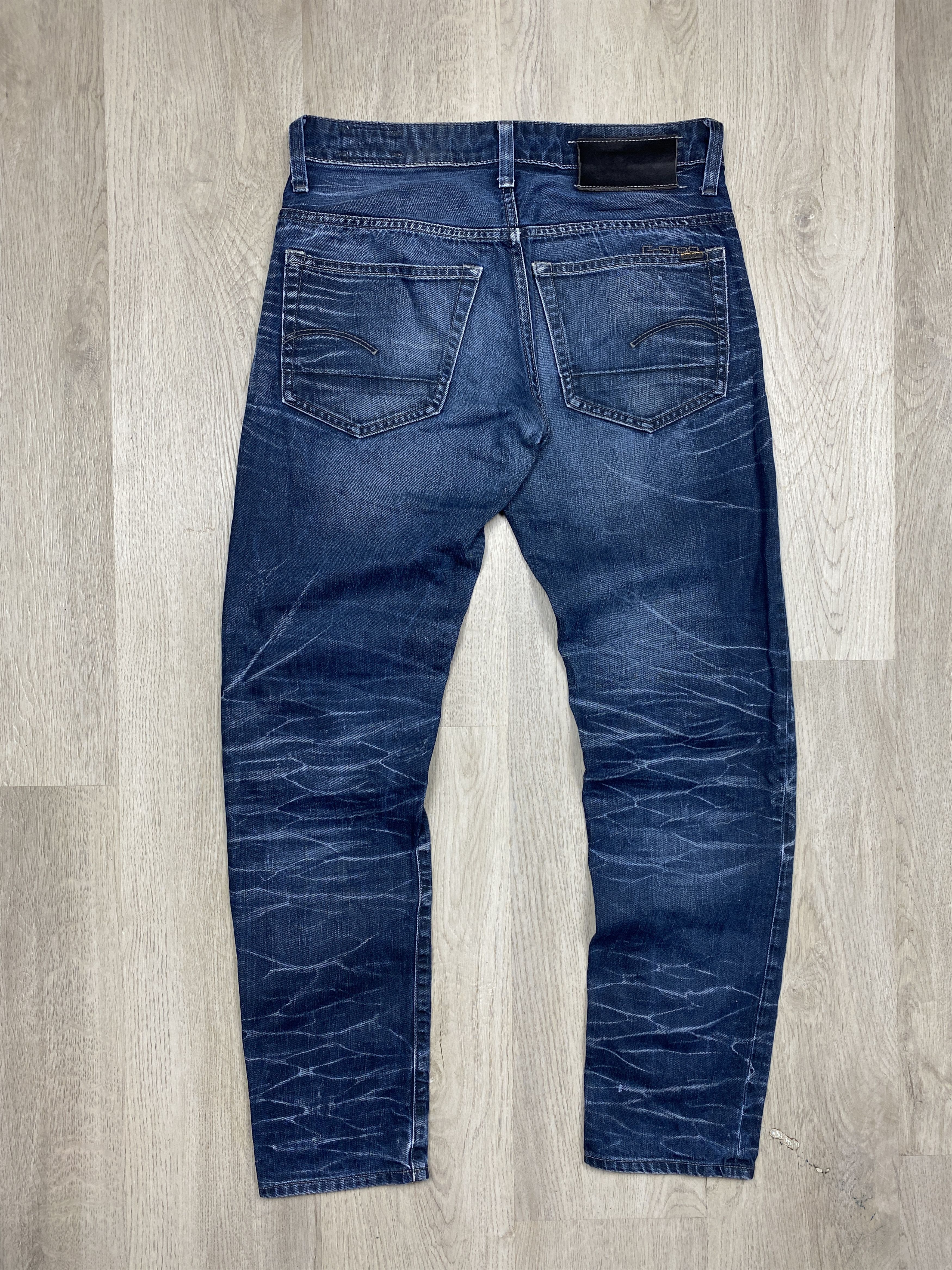 G-Star G Star Raw Low Tapered Mens Denim Pants Jeans Gstar Size US 29 - 5 Thumbnail