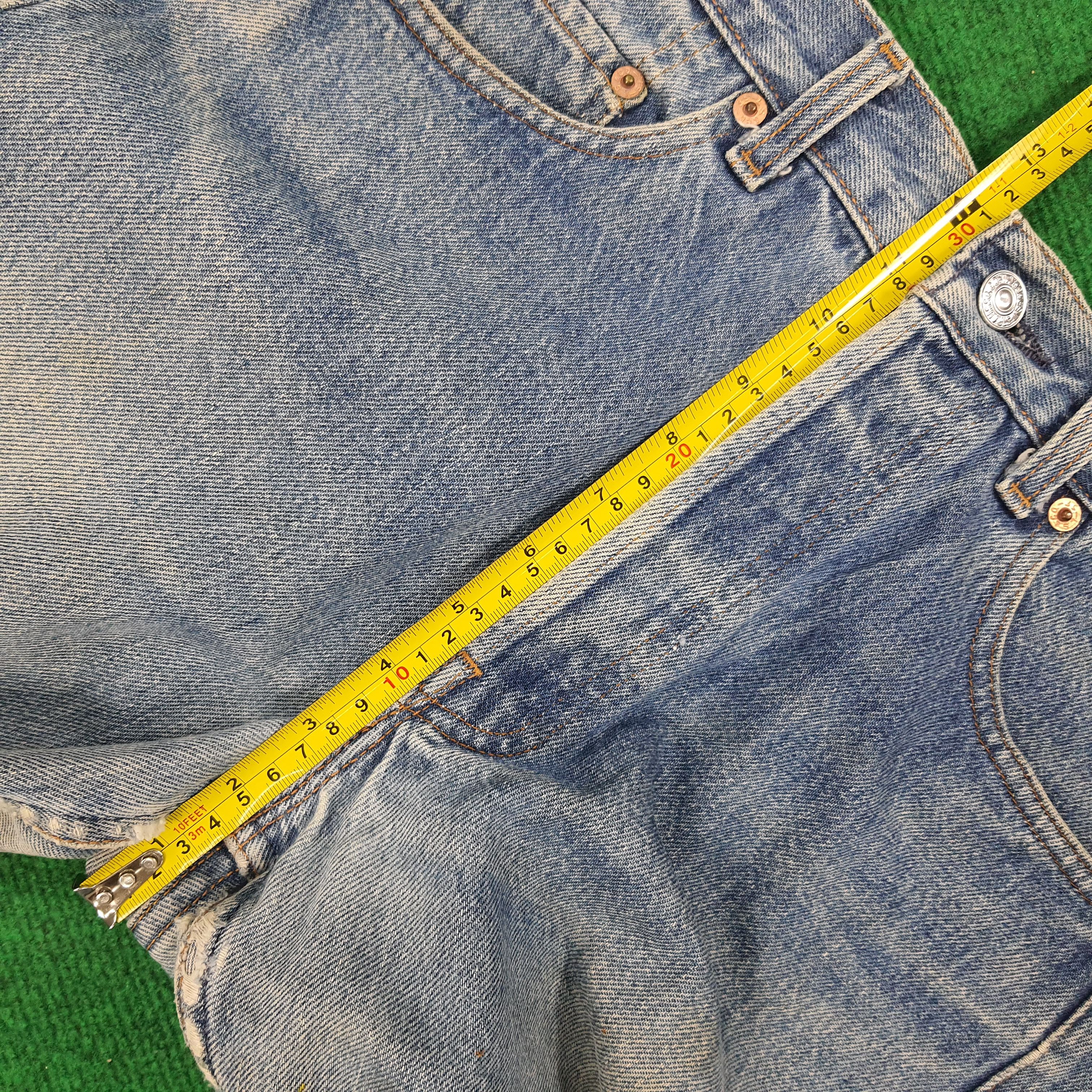 Levi's × Levi's Vintage Clothing × Vintage Vintage Levi's Straight Cut Distressed Jeans Size US 29 - 14 Thumbnail