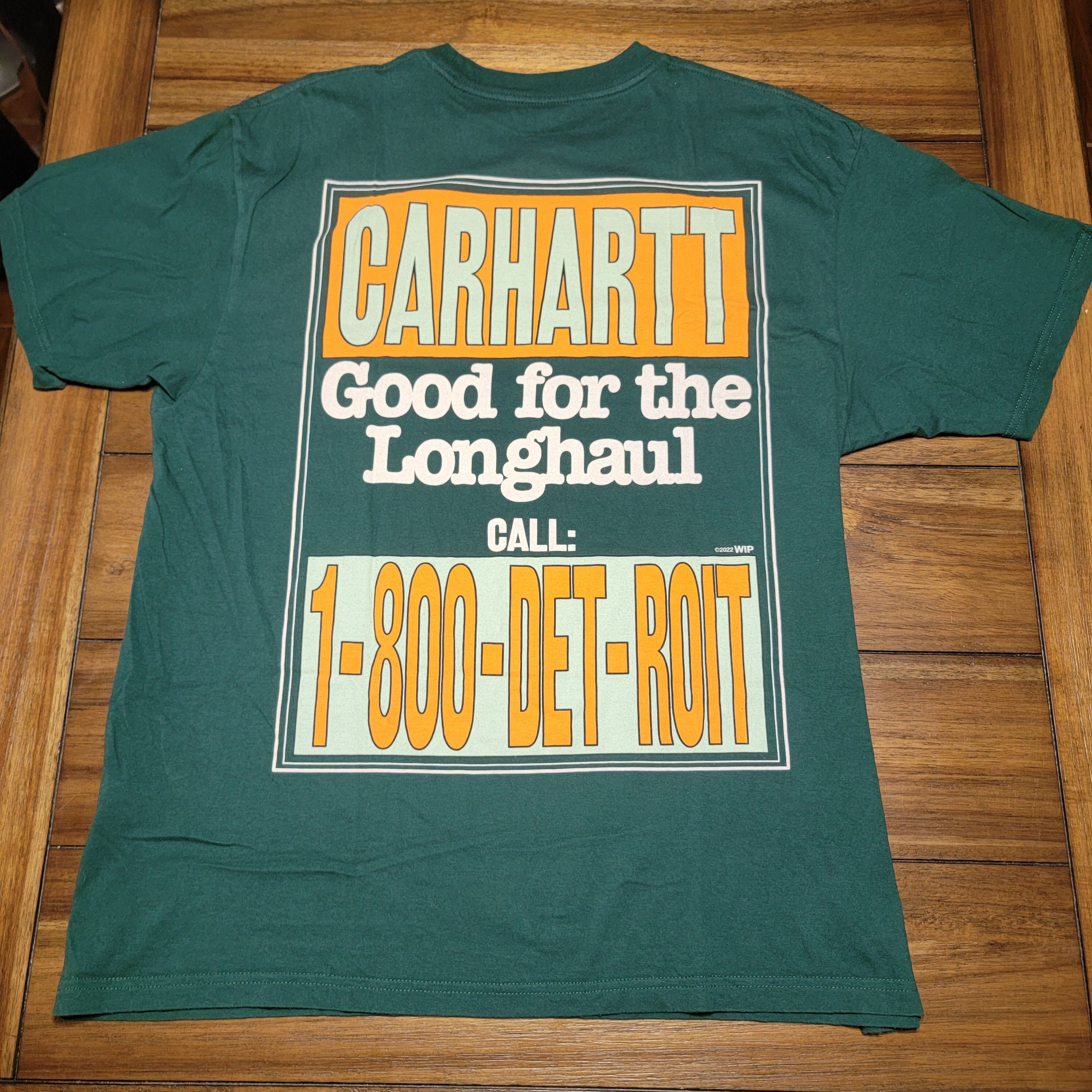 Carhartt Carhartt SS Unisex Tee "Good For The Longhaul" - Size Large Size US L / EU 52-54 / 3 - 1 Thumbnail