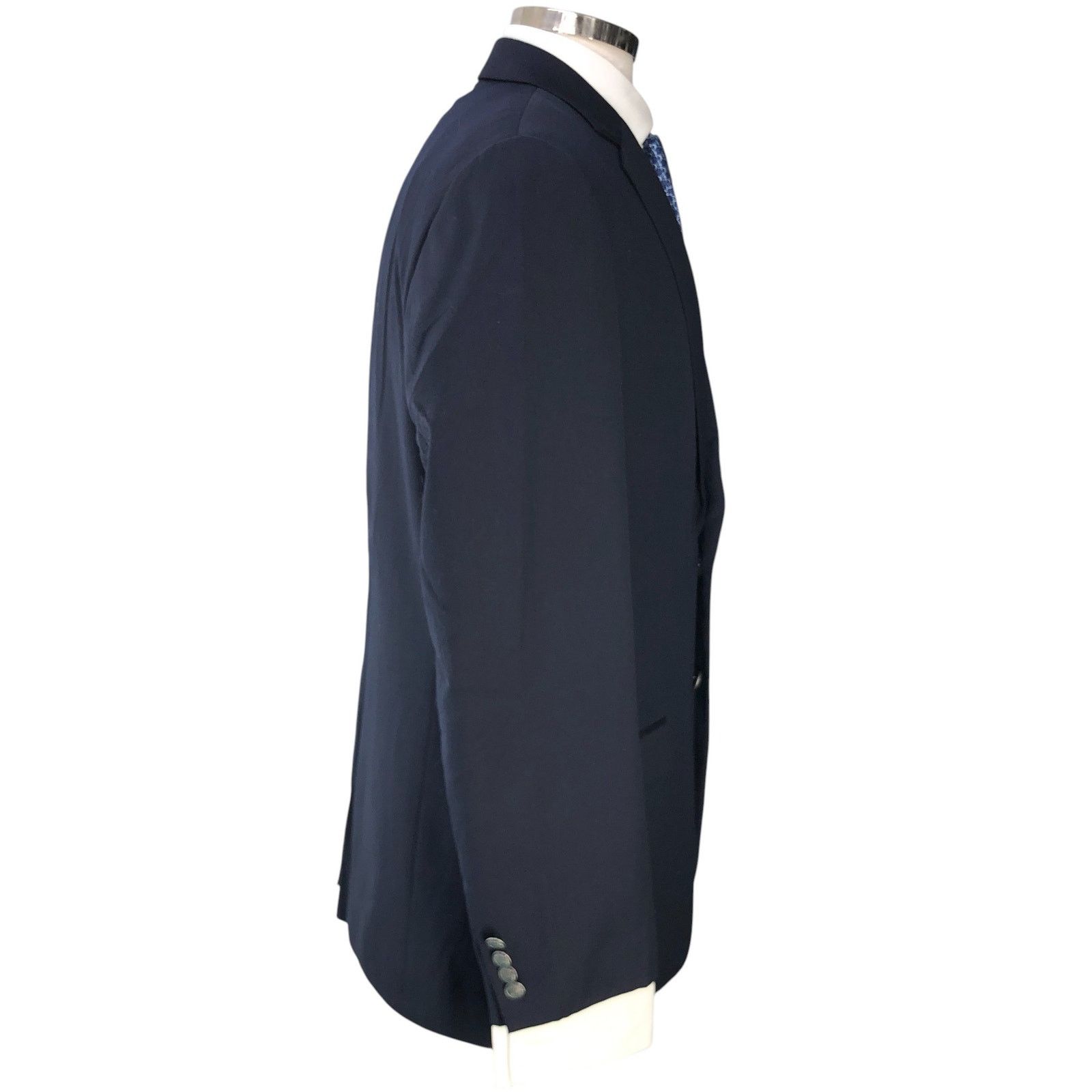 Michael Kors Michael Kors Size 40L Blazer Jacket Navy Blue Gold Button Size 40L - 11 Thumbnail
