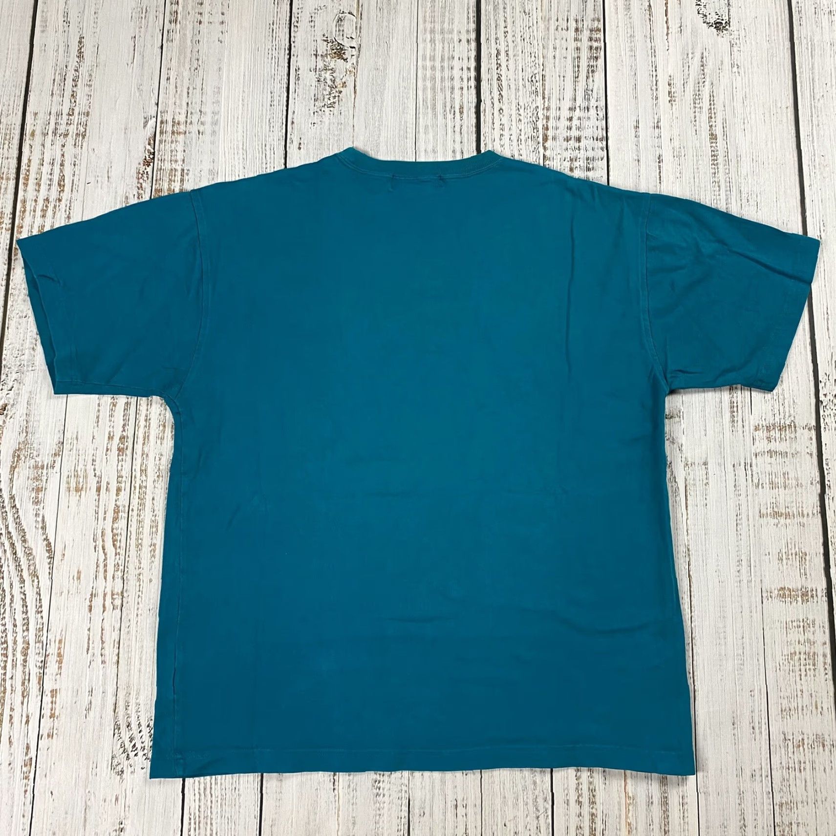 Vintage VINTAGE Looney Tunes TAZ Embroidered Pocket T-Shirt Adult M Teal Green 90s Cartoon Mens Size US M / EU 48-50 / 2 - 4 Thumbnail