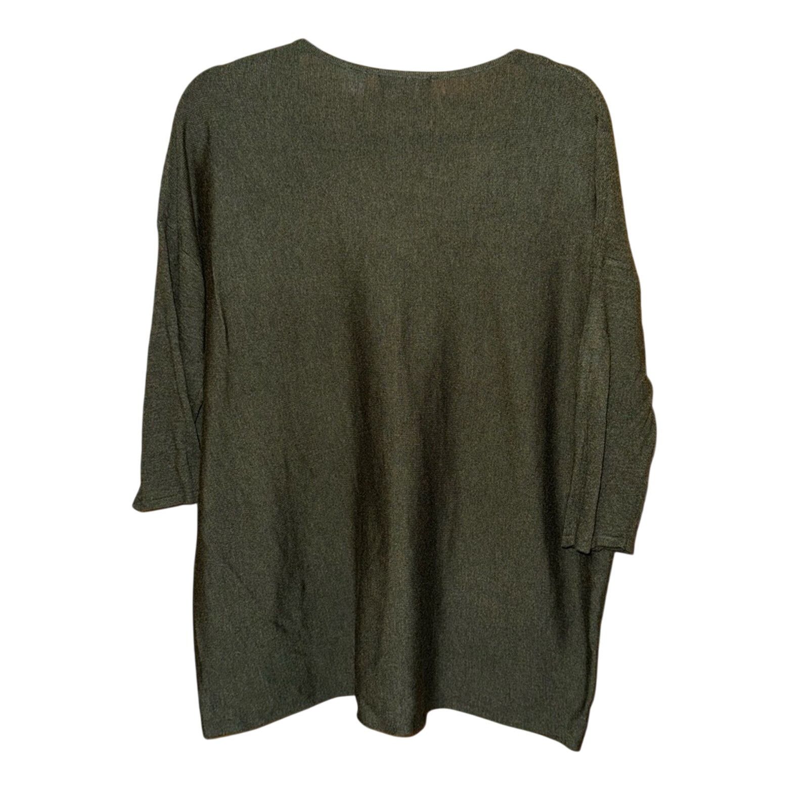 Other Kerisma Olive Green V-Neck Sweater with Pocket Size S / US 4 / IT 40 - 2 Thumbnail