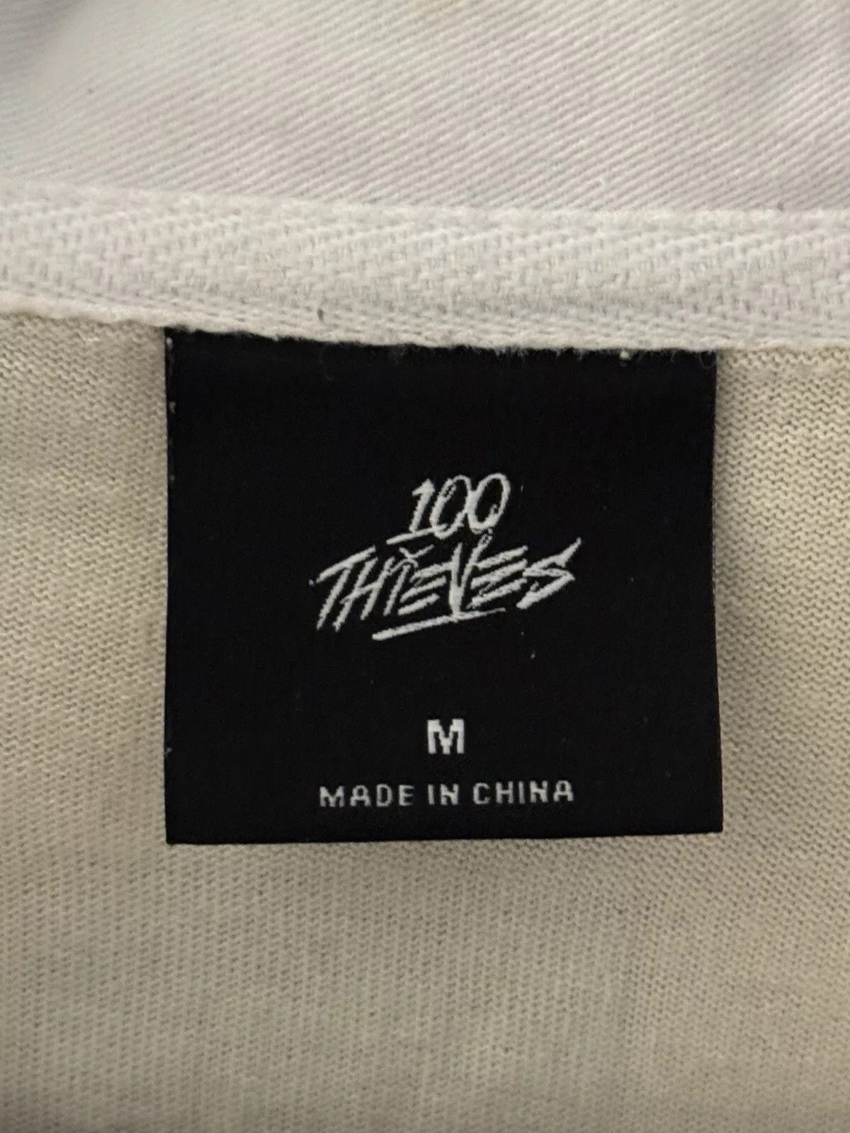 100 Thieves 100 Thieves 2022 Worlds Jersey Cream Long Sleeve Size US M / EU 48-50 / 2 - 3 Thumbnail