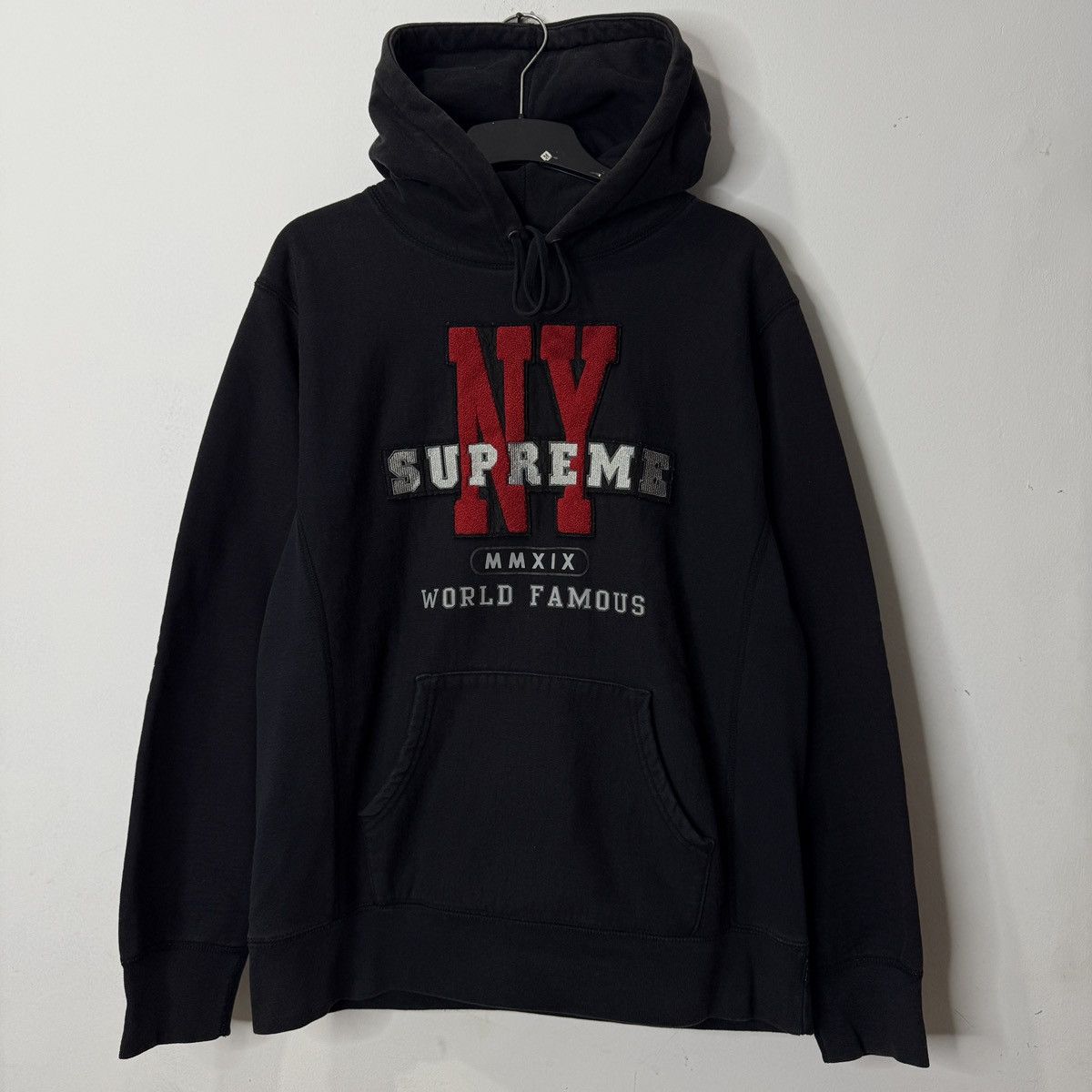 Supreme Supreme NY hoodie EUC Fw19 Size US M / EU 48-50 / 2 - 1 Thumbnail