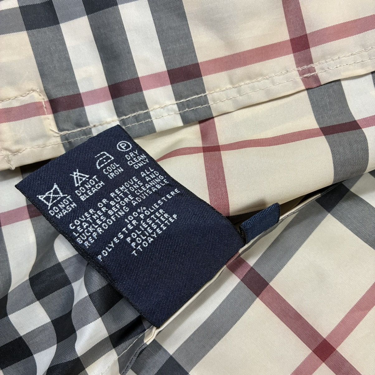 Burberry Womens Vintage Burberry Nova Check Full Zip Packable Jacket Size M / US 6-8 / IT 42-44 - 11 Thumbnail