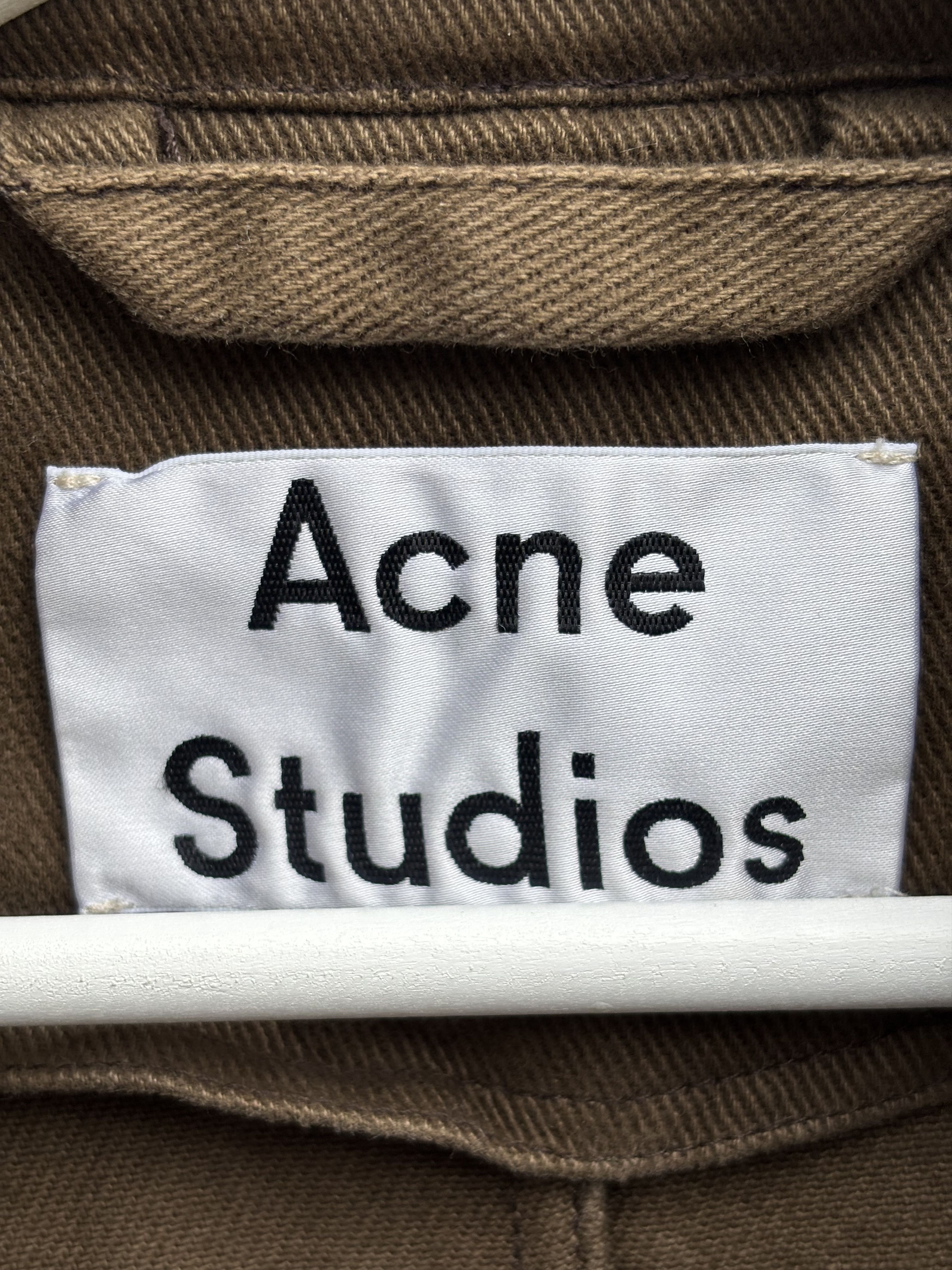 Acne Studios Acne Studios Chore Twill Jacket in brown Size US L / EU 52-54 / 3 - 6 Thumbnail