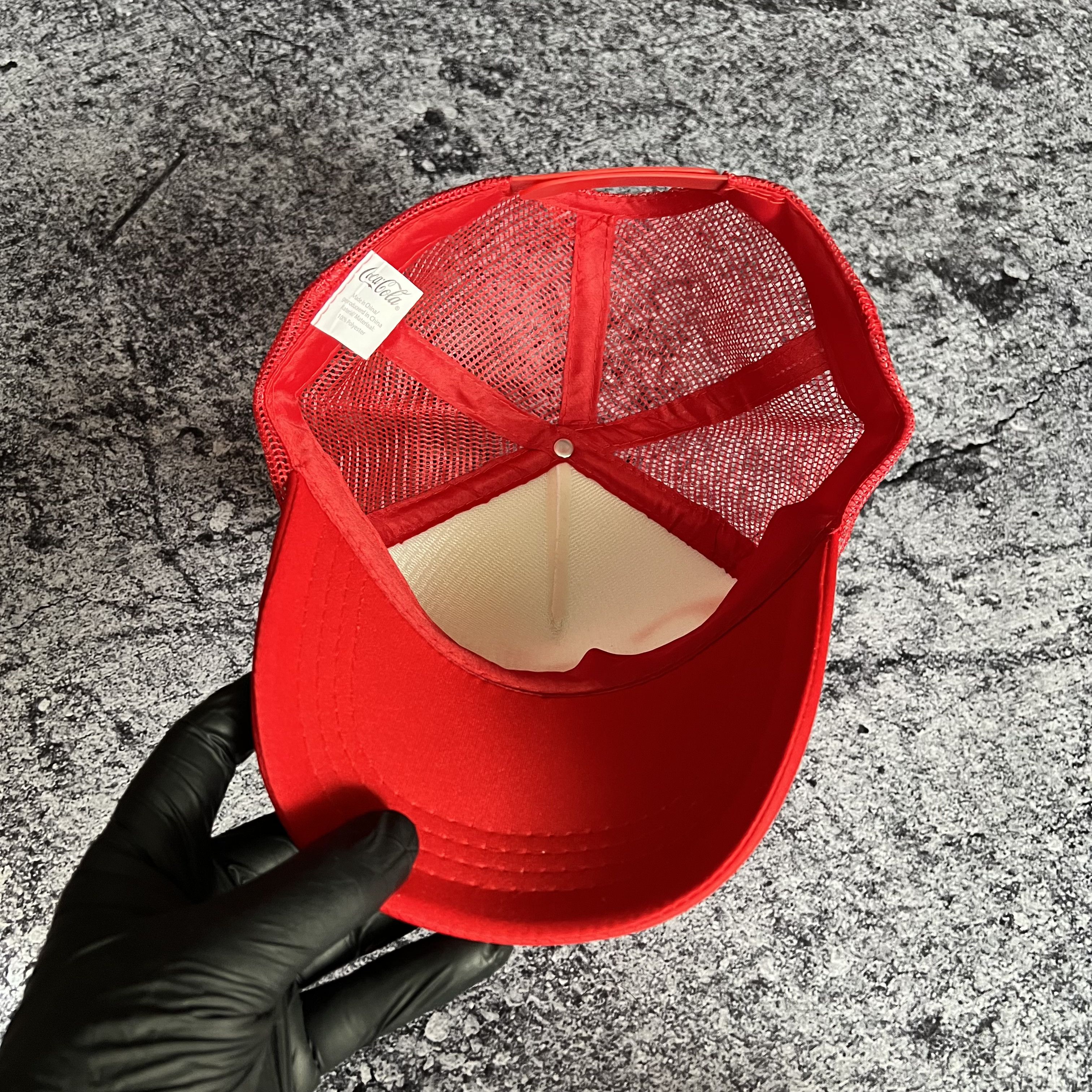 Coca Cola Vintage Coca Cola Trucker Cap Coke Big Logo Size One Size Size ONE SIZE - 7 Thumbnail