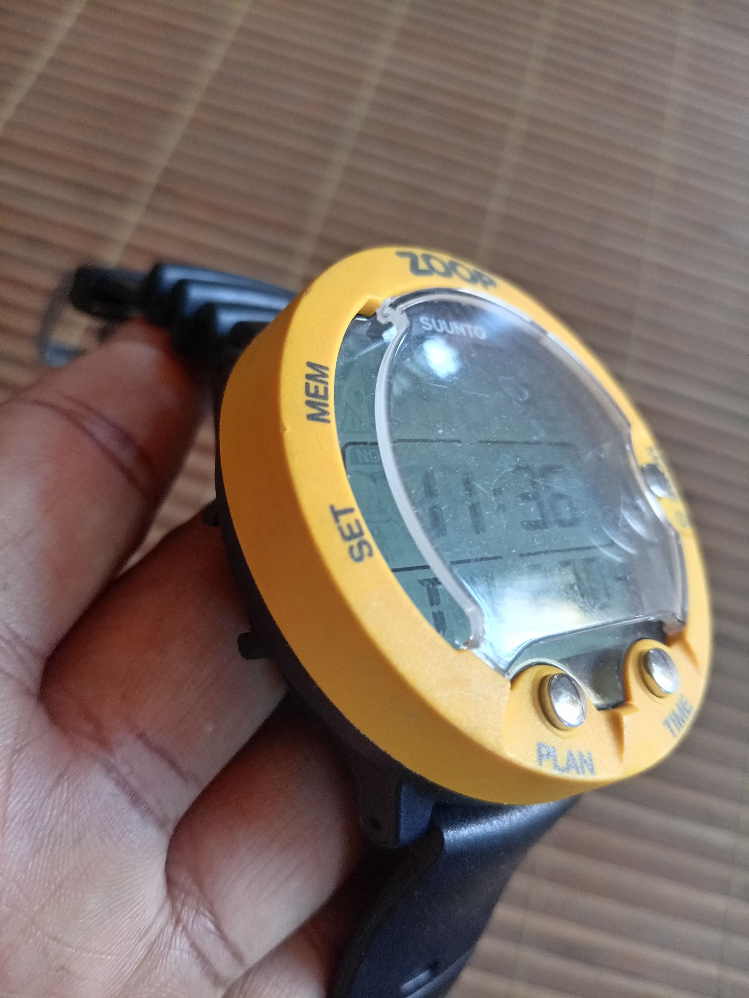 Seiko SUUNTO ZOOP NOVO dive computer digital watch Size ONE SIZE - 2 Thumbnail