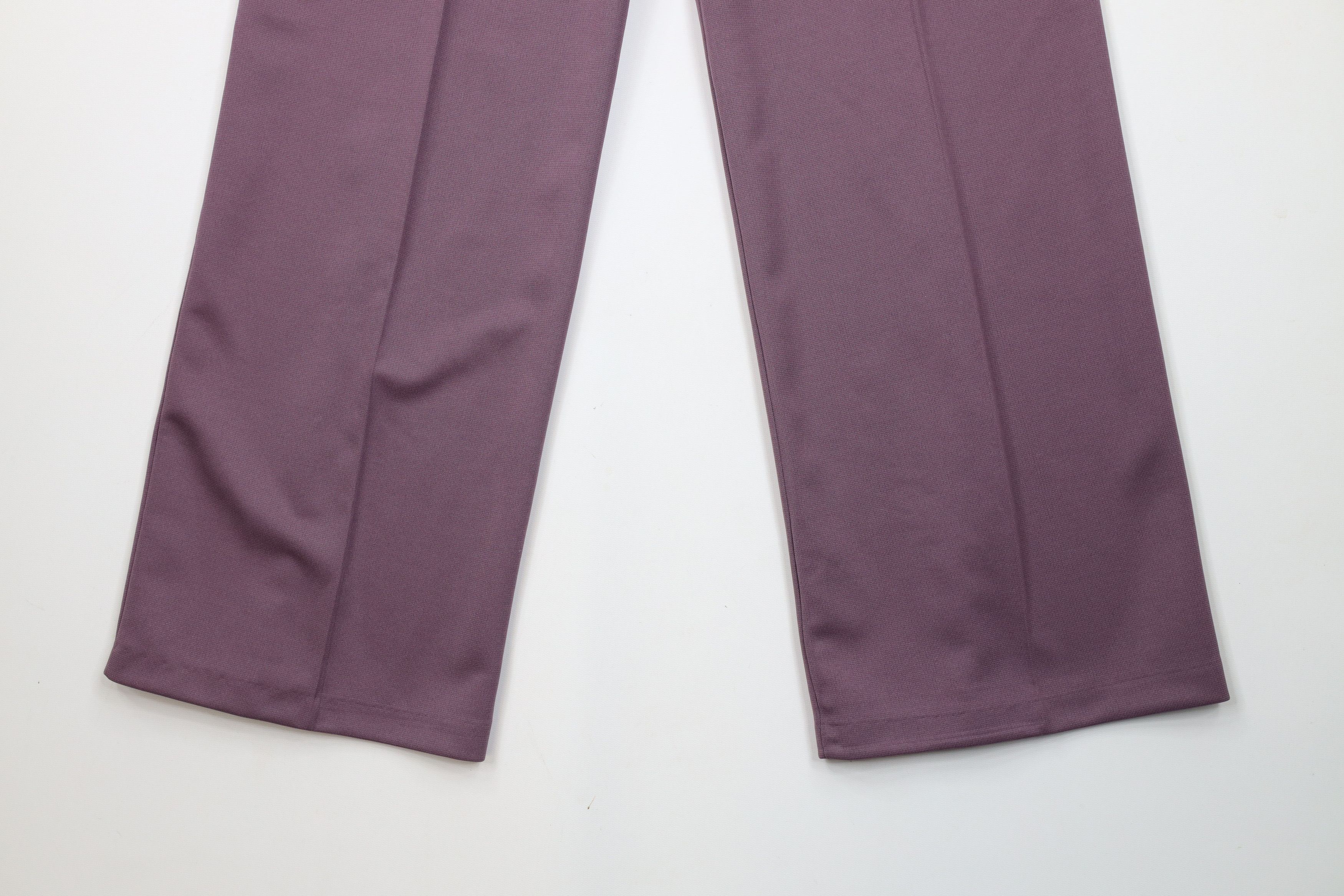 Vintage Vintage 70s Streetwear Wide Leg Bell Bottoms Pants Purple Size 36" / US 14 / IT 50 - 9 Thumbnail