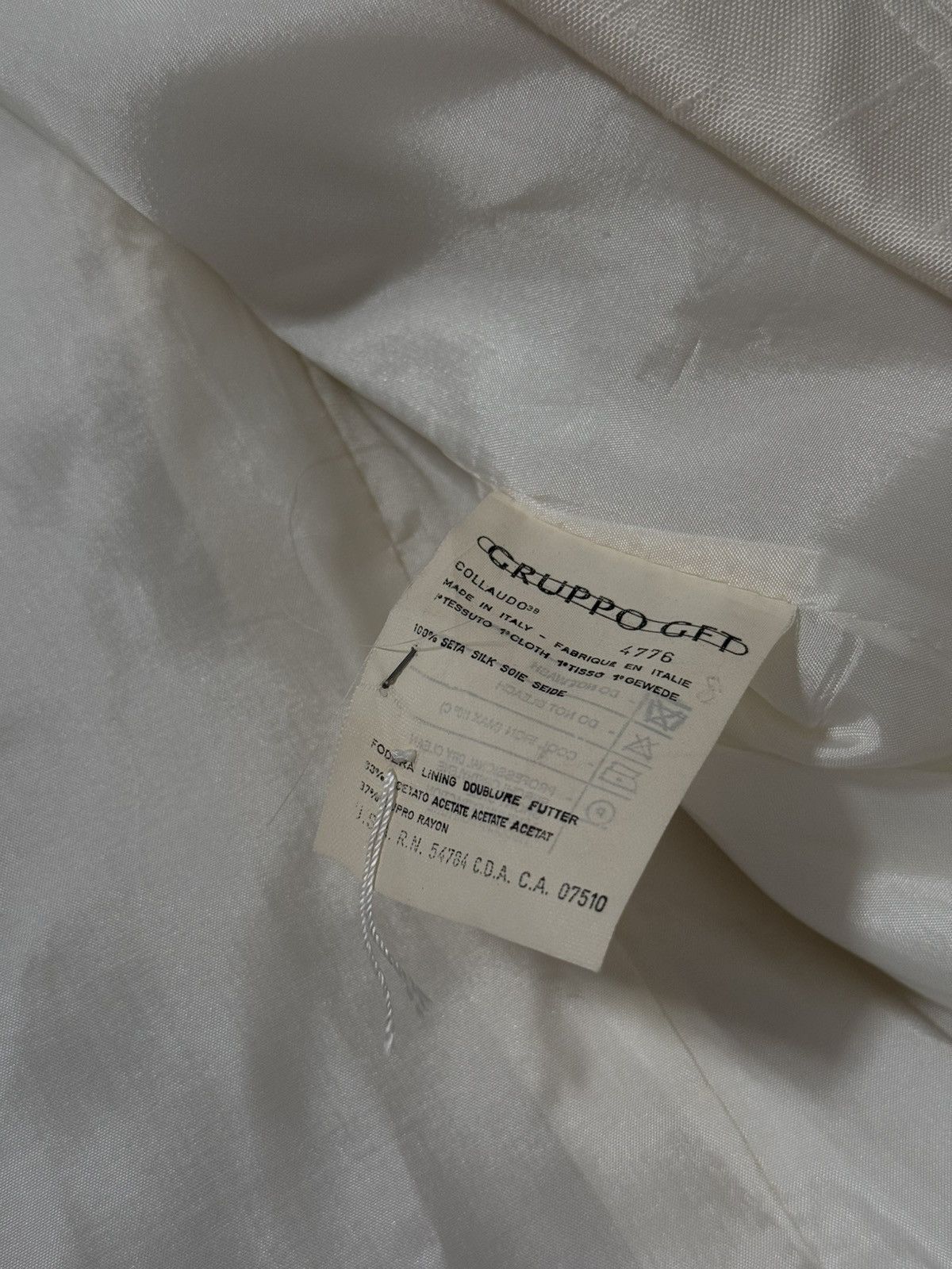 Valentino Valentine White Long Sleeve Double Breasted Blazer IT44 Size M / US 6-8 / IT 42-44 - 5 Thumbnail