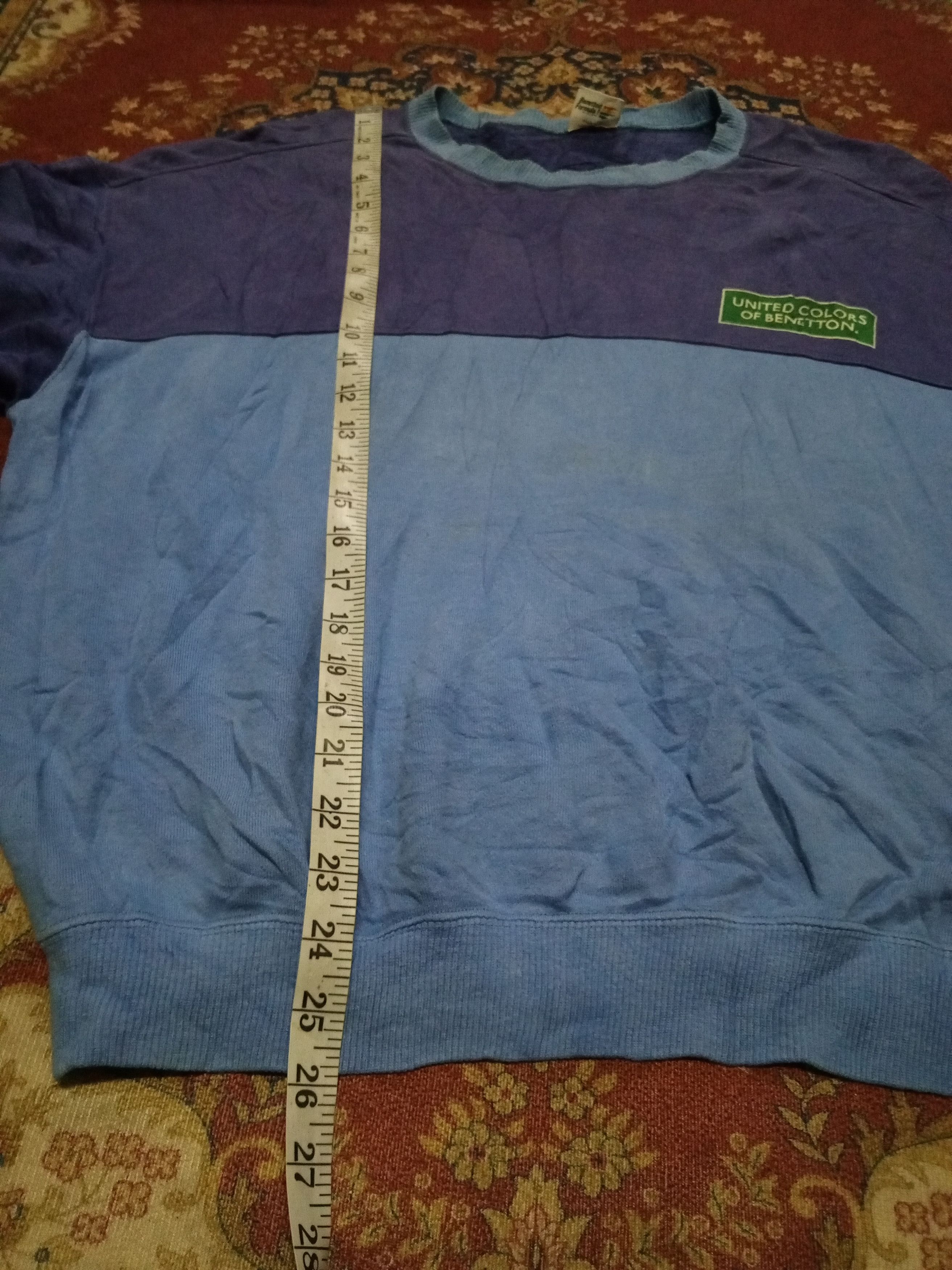 United Colors Of Benetton F1 RACING - UNITED COLORS OF BENETTON SWEATSHIRT Size US XL / EU 56 / 4 - 8 Thumbnail