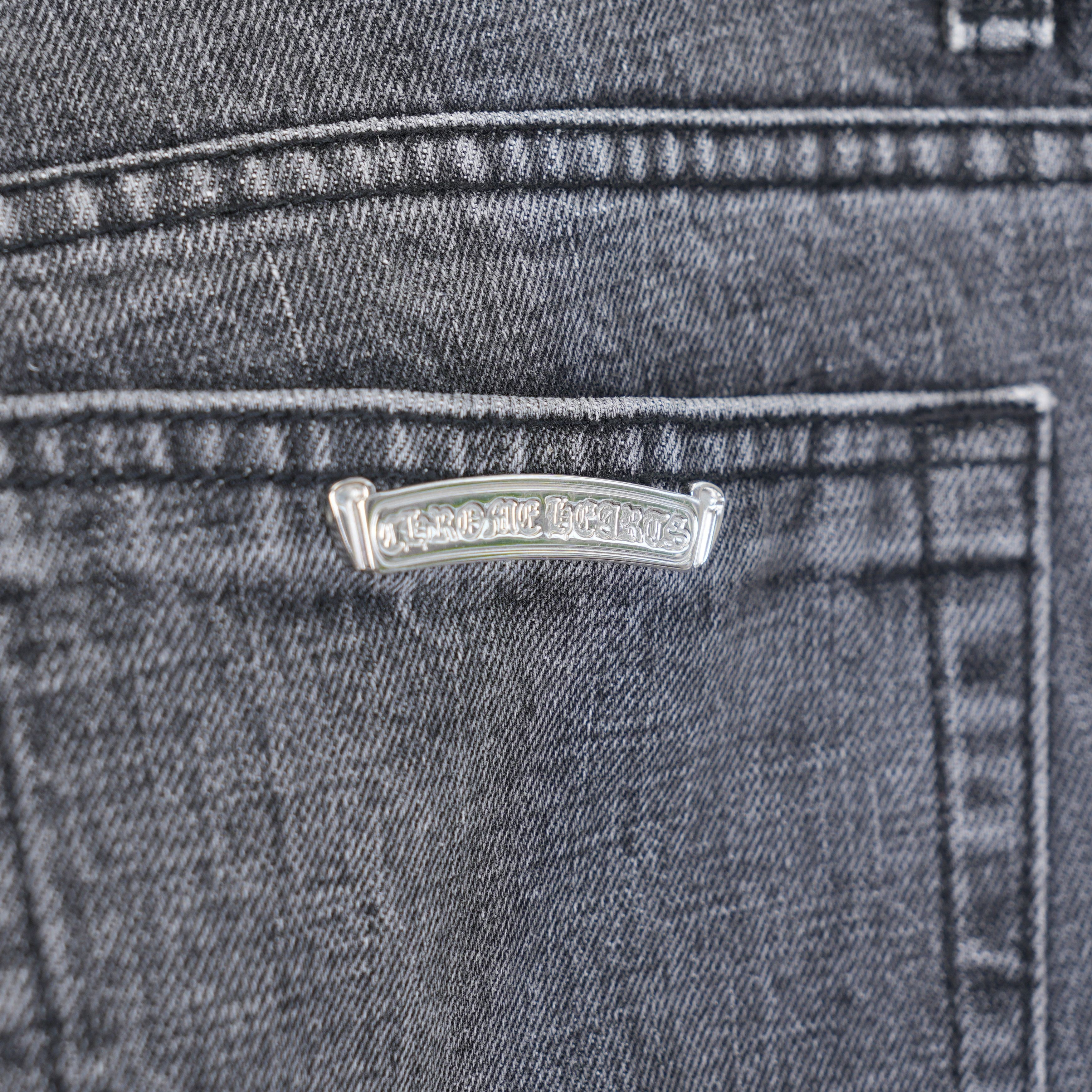 Chrome Hearts CHROME HEARTS DRAKE CLB RED/BLACK PATCH DENIM Size US 34 / EU 50 - 9 Thumbnail