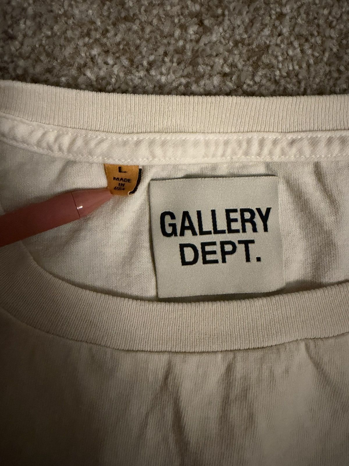 Gallery Dept. Gallery Dept. Tee Size US L / EU 52-54 / 3 - 5 Thumbnail