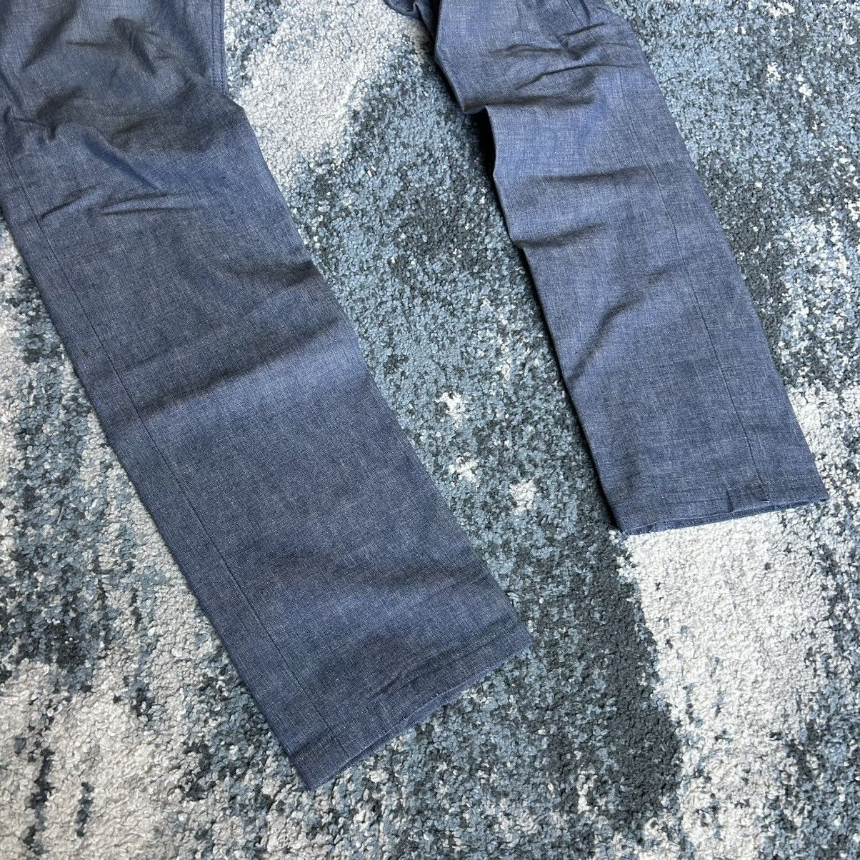 Naked & Famous 2013 Made in Canada 10 oz Selvedge Chambray Japanese Denim Size US 32 / EU 48 - 17 Thumbnail