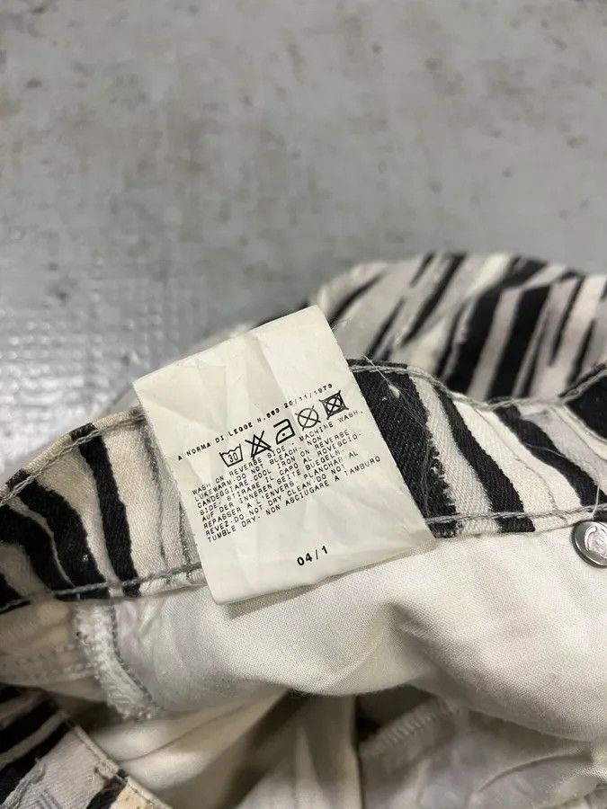 Just Cavalli SS2004 Cavalli Black & White Lines Pants Size US 30 / EU 46 - 12 Thumbnail