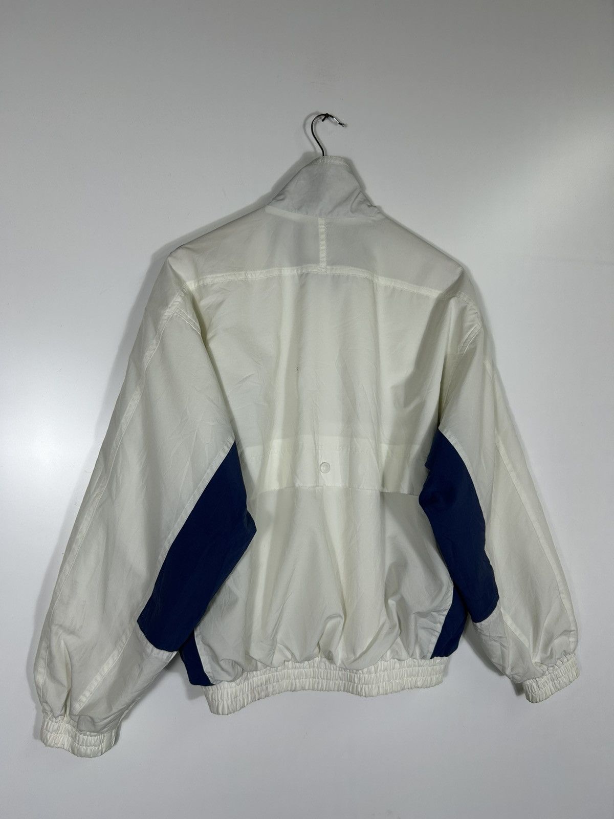 Sergio Tacchini Vintage Sergio Tacchini Track Jacket – Logo Tape Windbreaker Size US L / EU 52-54 / 3 - 14 Thumbnail