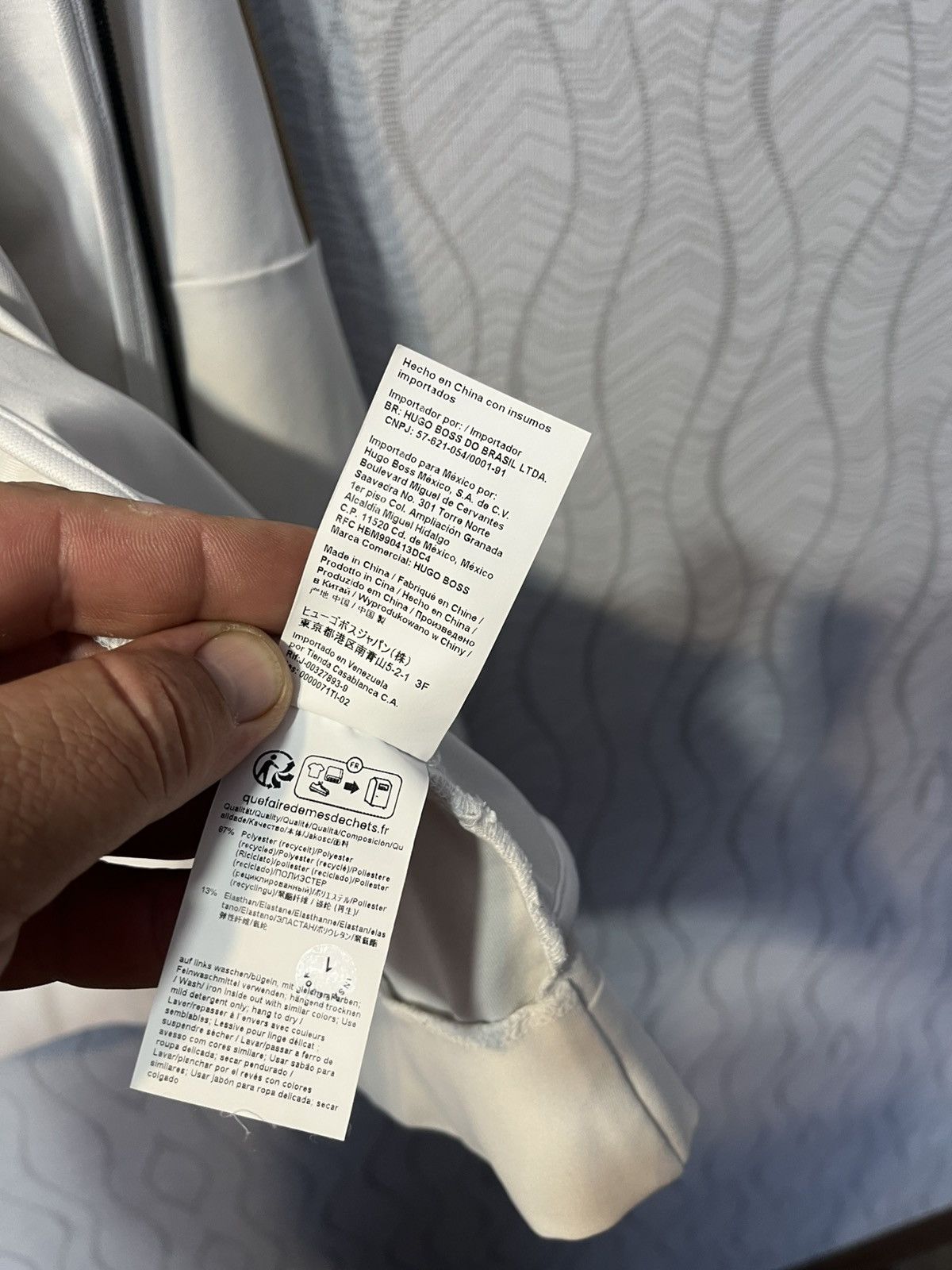 Hugo Boss BOSS x Matteo Berrettini Zip Hoodie Track Jacket Size L Size US L / EU 52-54 / 3 - 14 Thumbnail