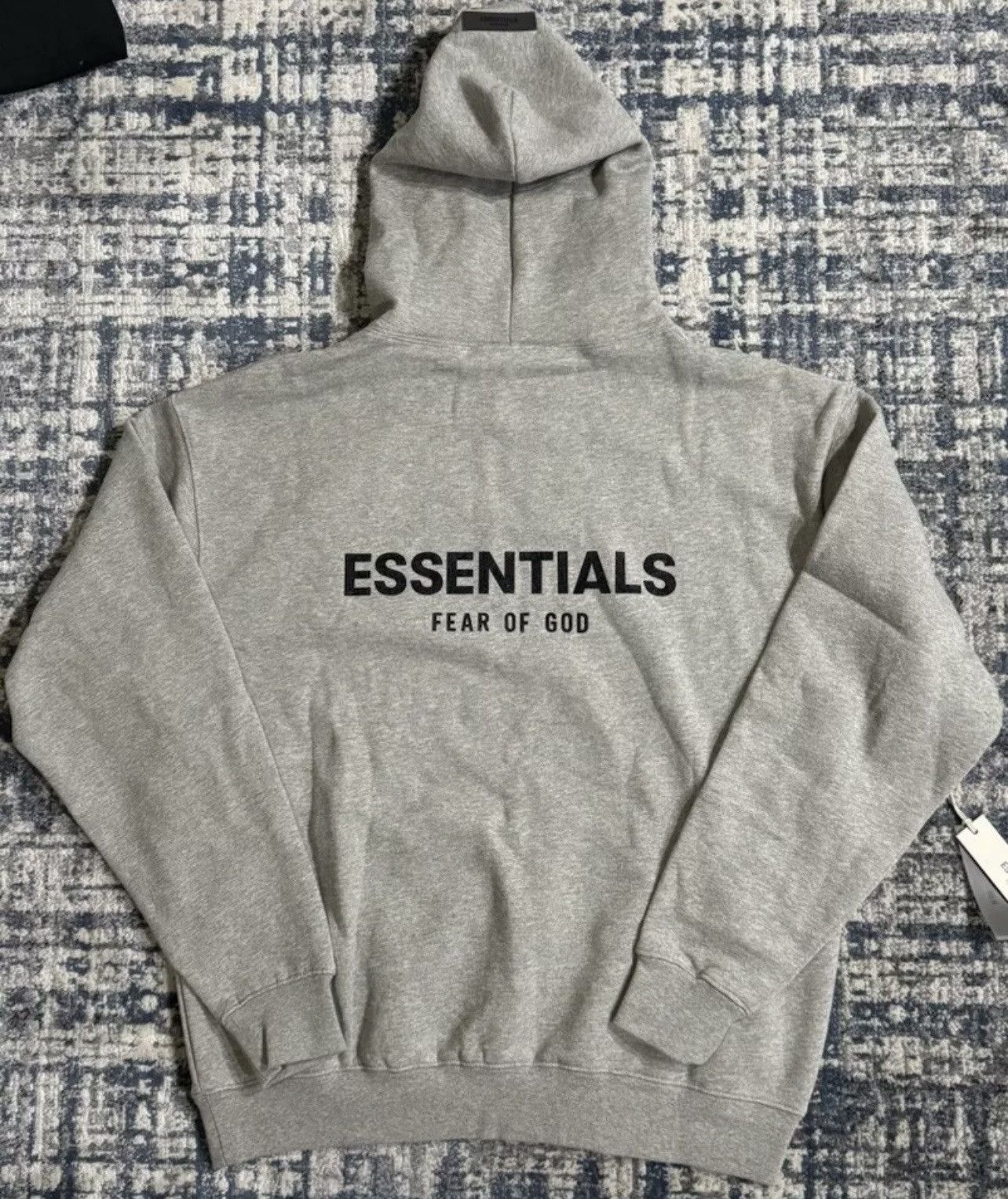 Essentials × Fear of God Fear Of God Essentials Hoodie FW22 Dark ...