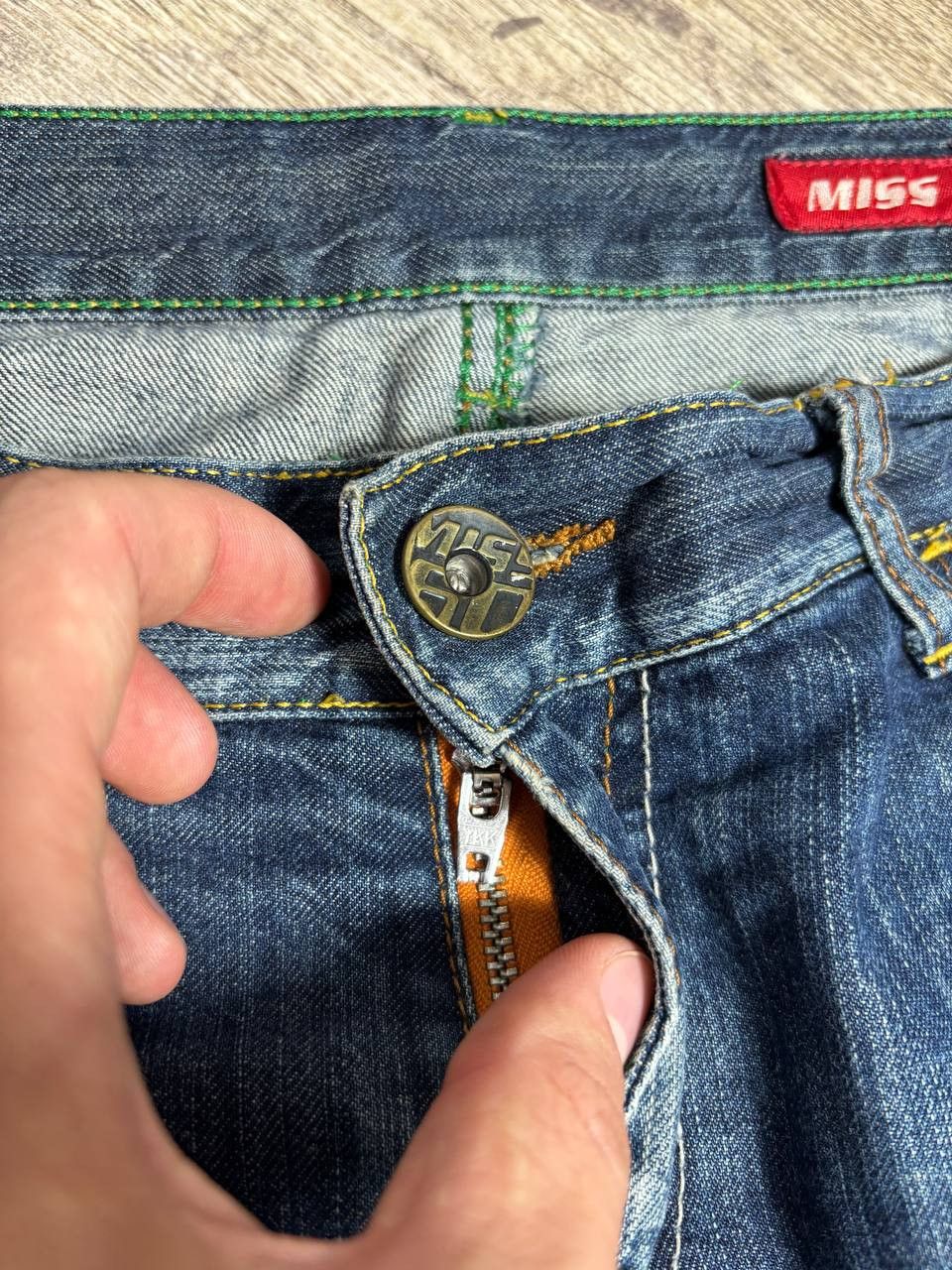 Miss Sixty Miss Sixty Flare Y2K Jeans Size 31" - 12 Thumbnail