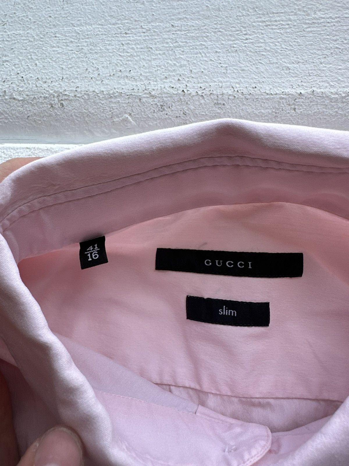 Gucci 🚨GUCCI LUXURY PINK SHIRT BUTTON SOFT OLD MONEY Size US M / EU 48-50 / 2 - 4 Thumbnail
