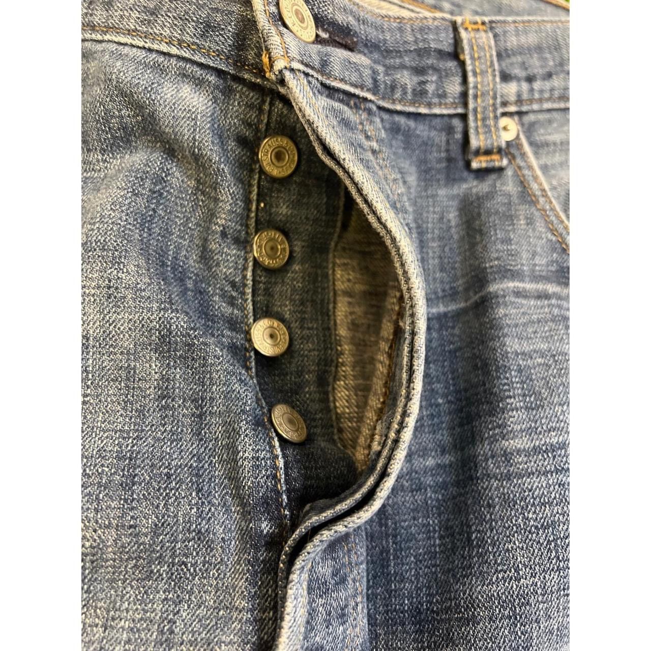 Levi's Levis 501 XX Original Fit Straight Leg Jeans Mens 40x30 Size US 40 / EU 56 - 4 Thumbnail