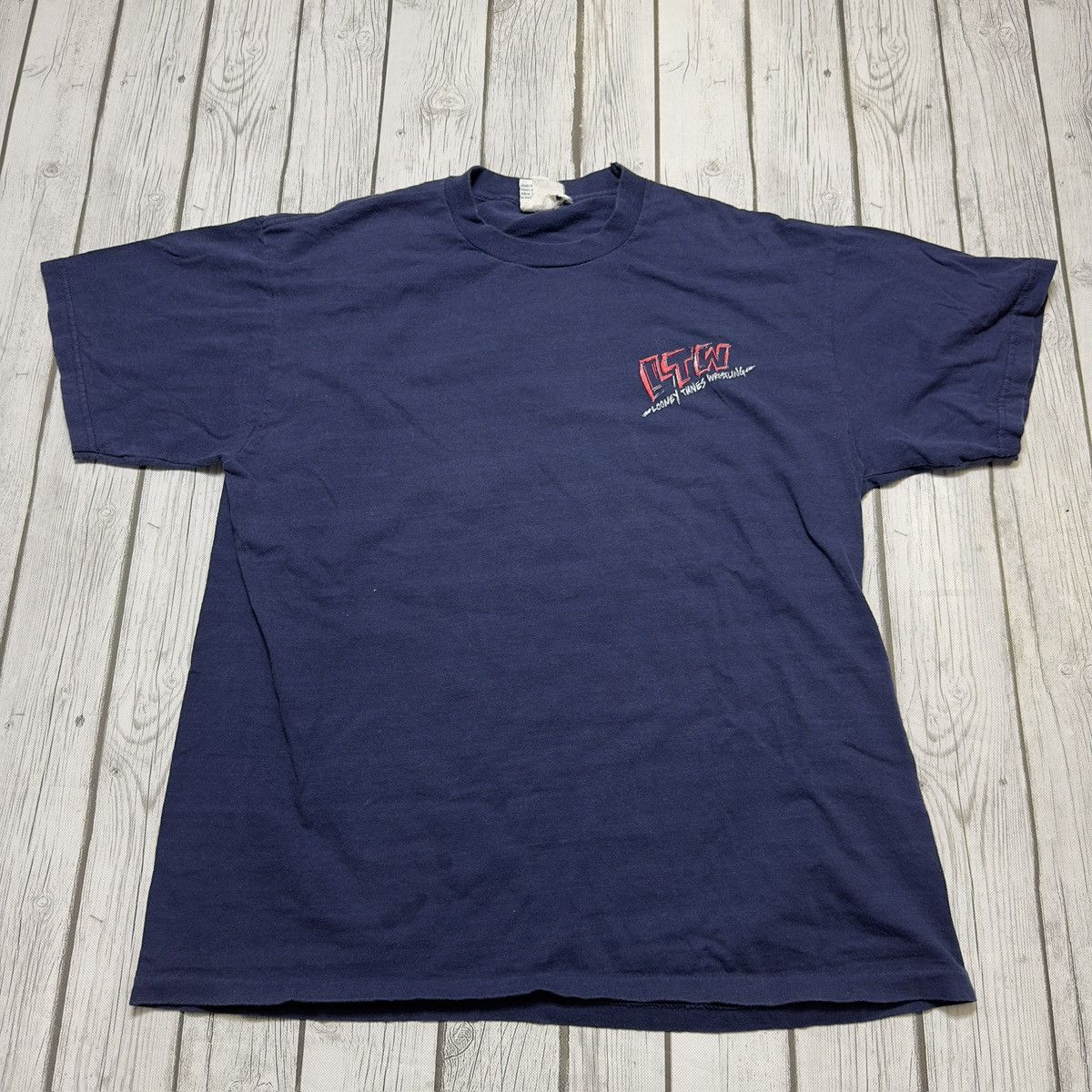 Vintage × Warner Bros Vintage Looney Tunes Wrestling tee Size US L / EU 52-54 / 3 - 2 Thumbnail