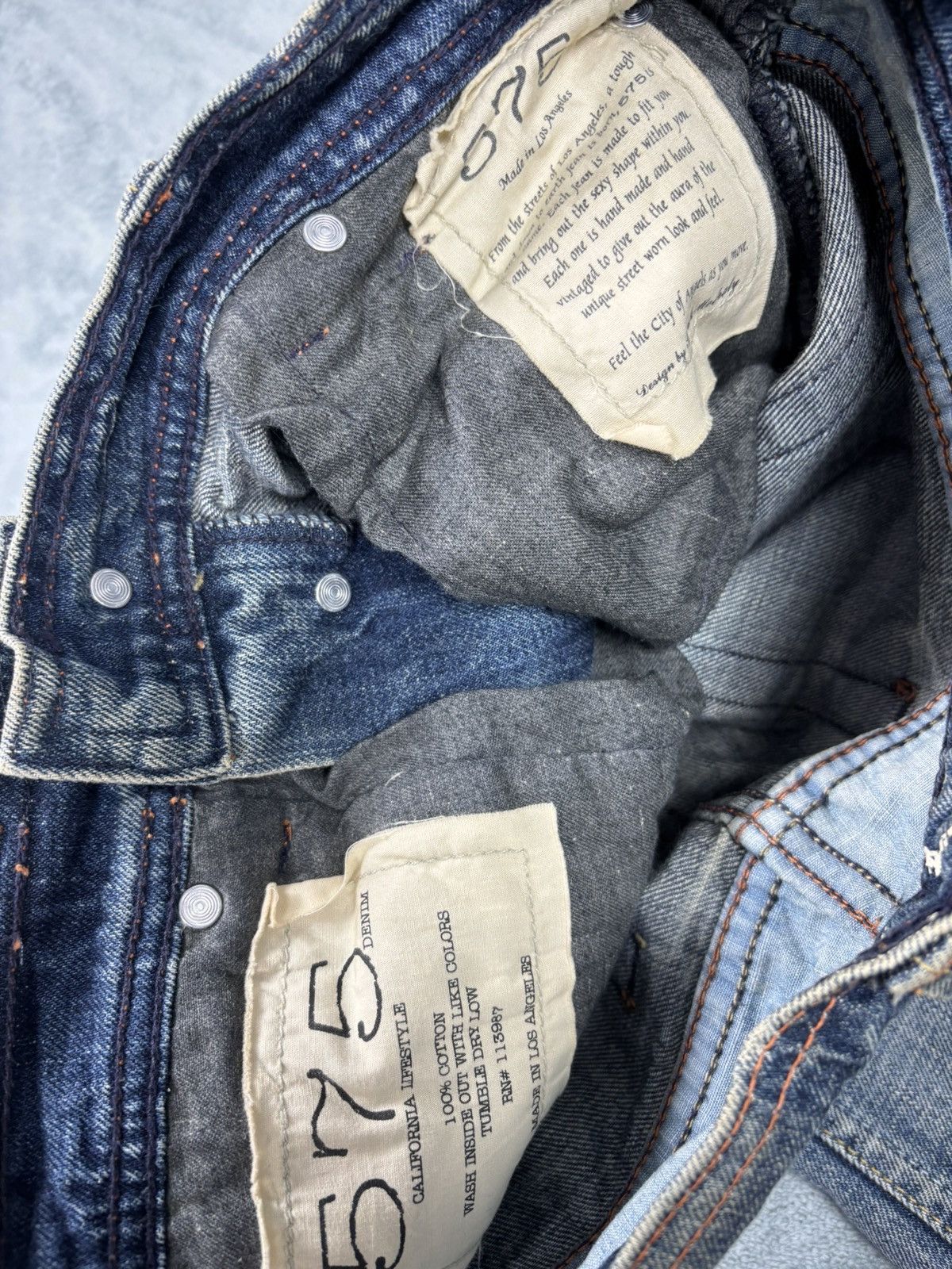Other 575 Distressed Flared Denim Jeans. S016 Size US 29 - 12 Thumbnail