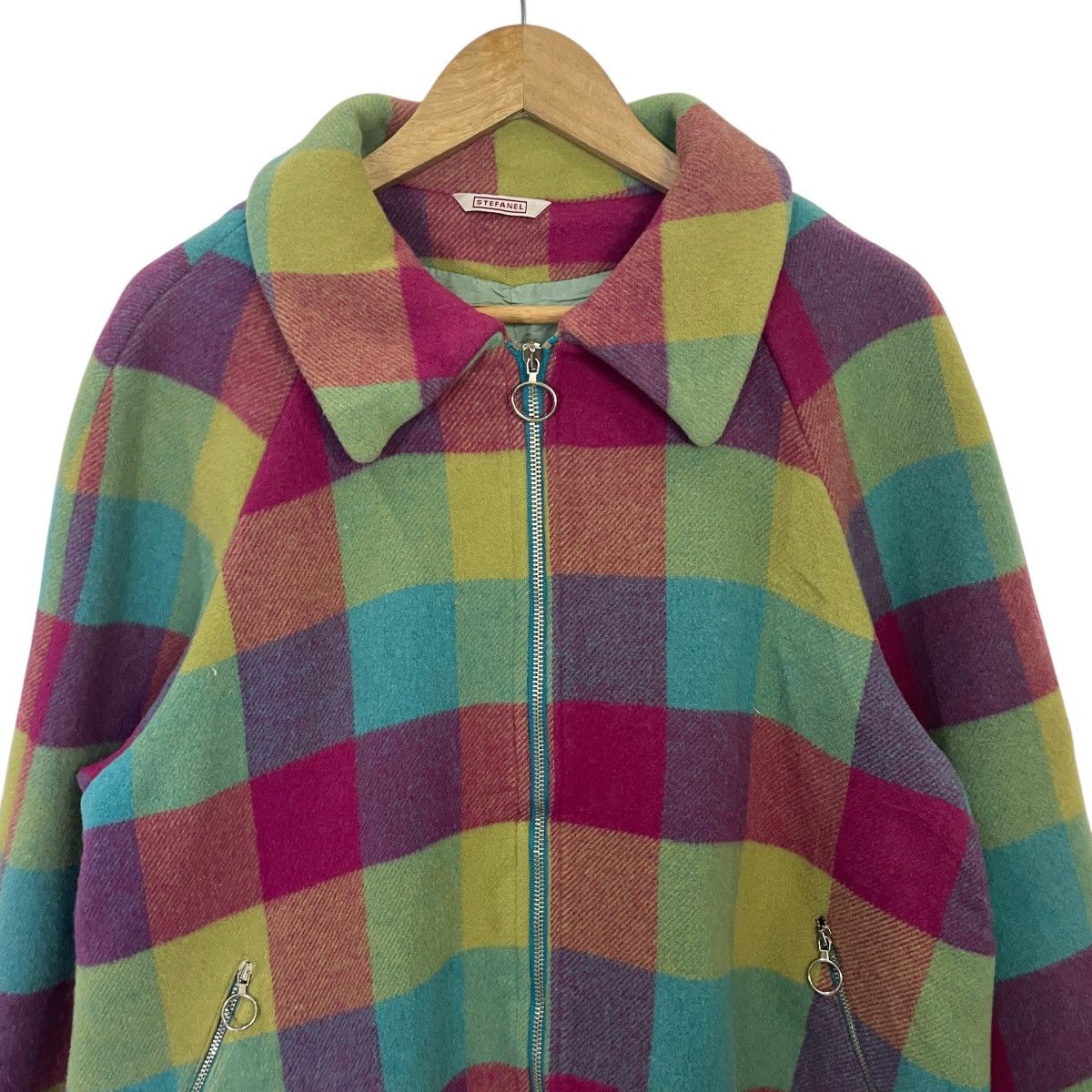 Other Vintage Stefanel Italy Jacket Size XXL / US 16-18 / IT 52-54 - 2 Thumbnail