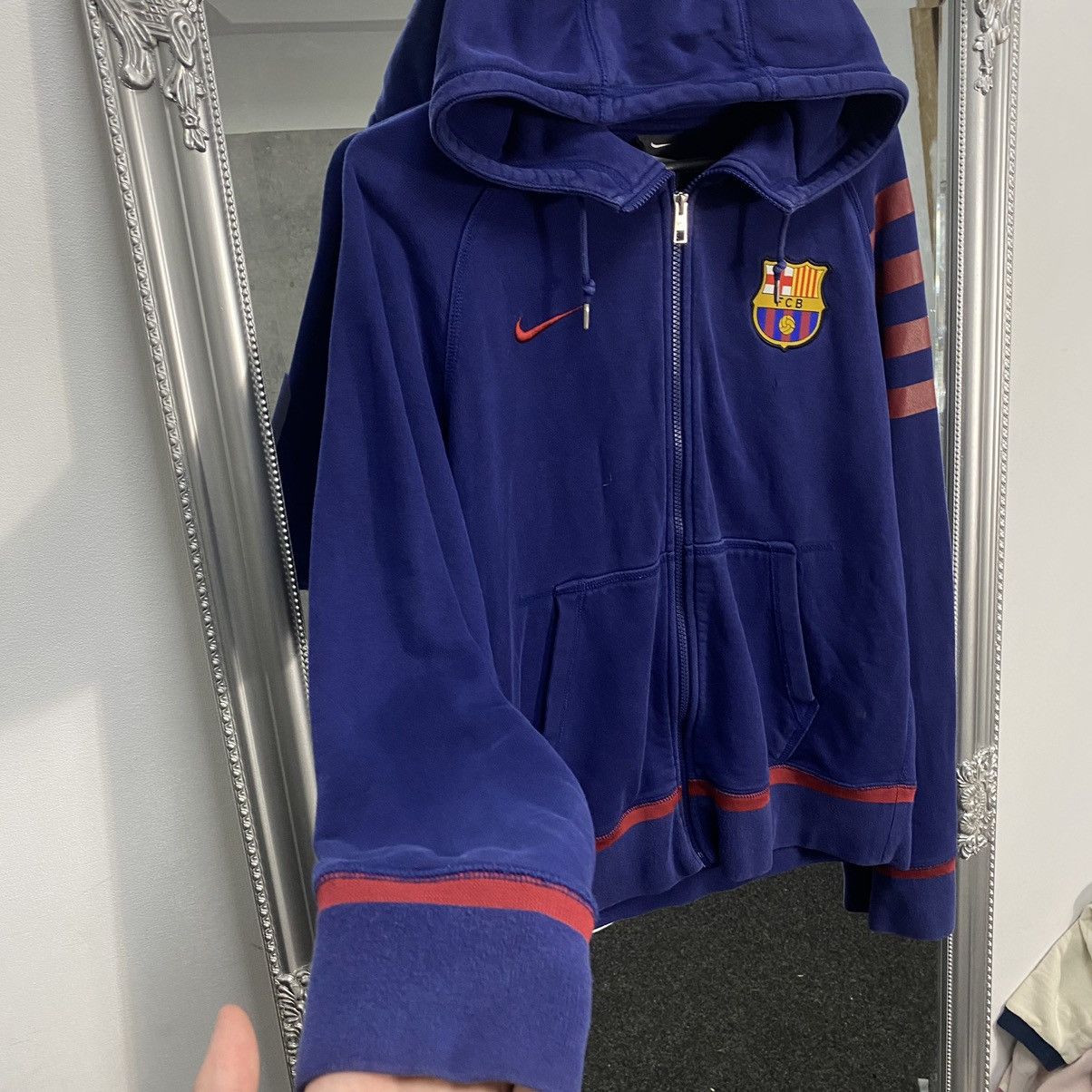 Nike Vintage Nike Barcelona zip hoodie Size US M / EU 48-50 / 2 - 6 Thumbnail