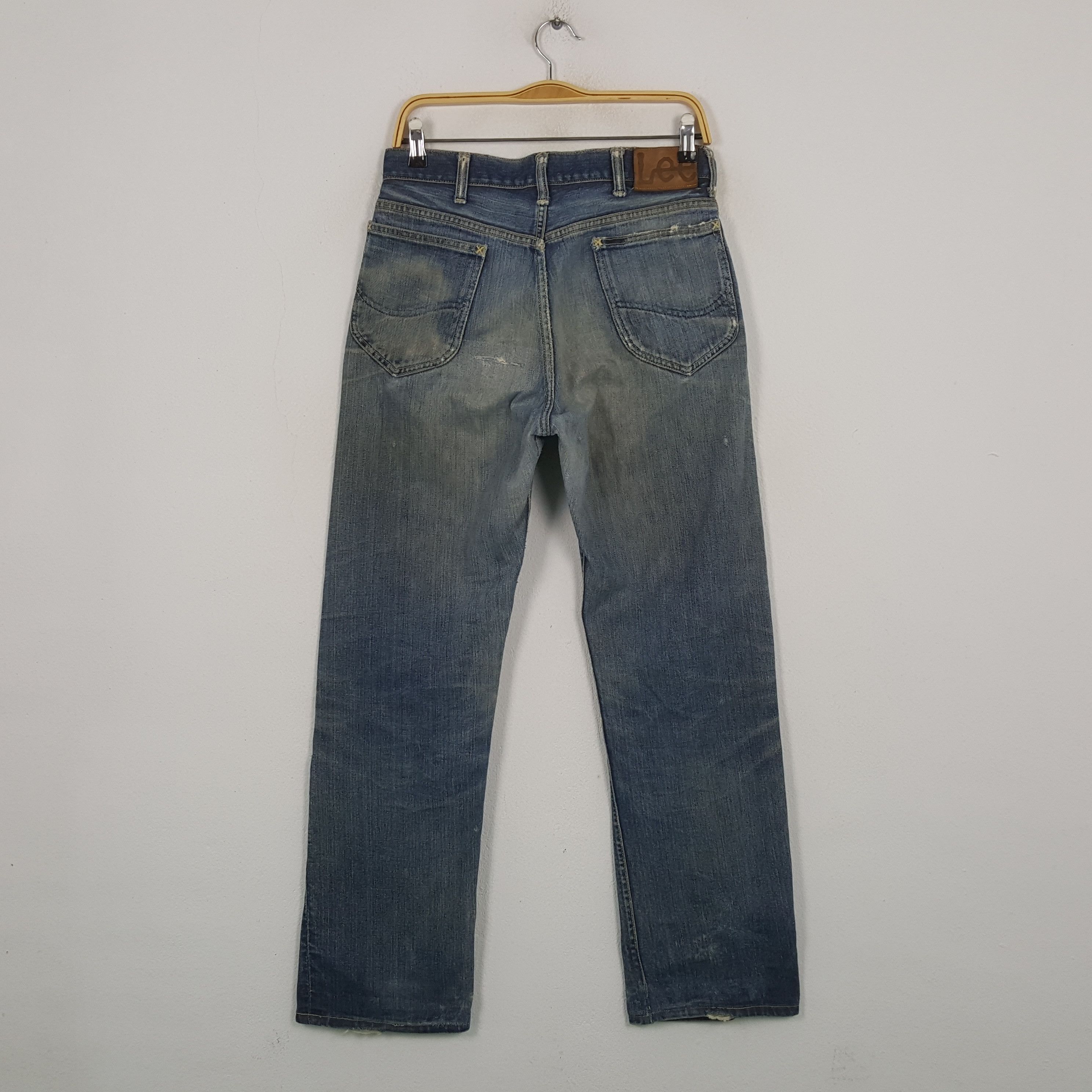 Lee Vintage 70's Lee Riders American Brand Distressed Jeans RR14 Size US 30 / EU 46 - 4 Thumbnail