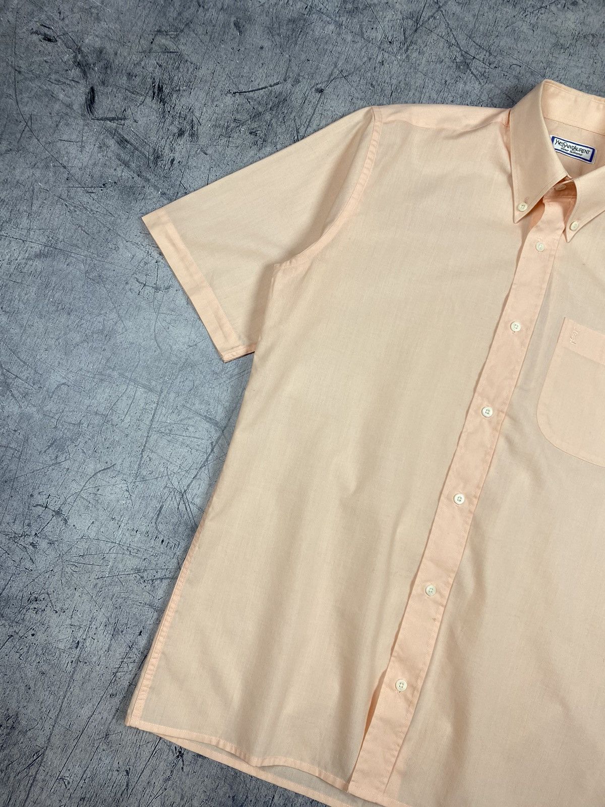 Vintage × Yves Saint Laurent Vintage Yves Saint Laurent Button Up Shirt Size US M / EU 48-50 / 2 - 3 Thumbnail