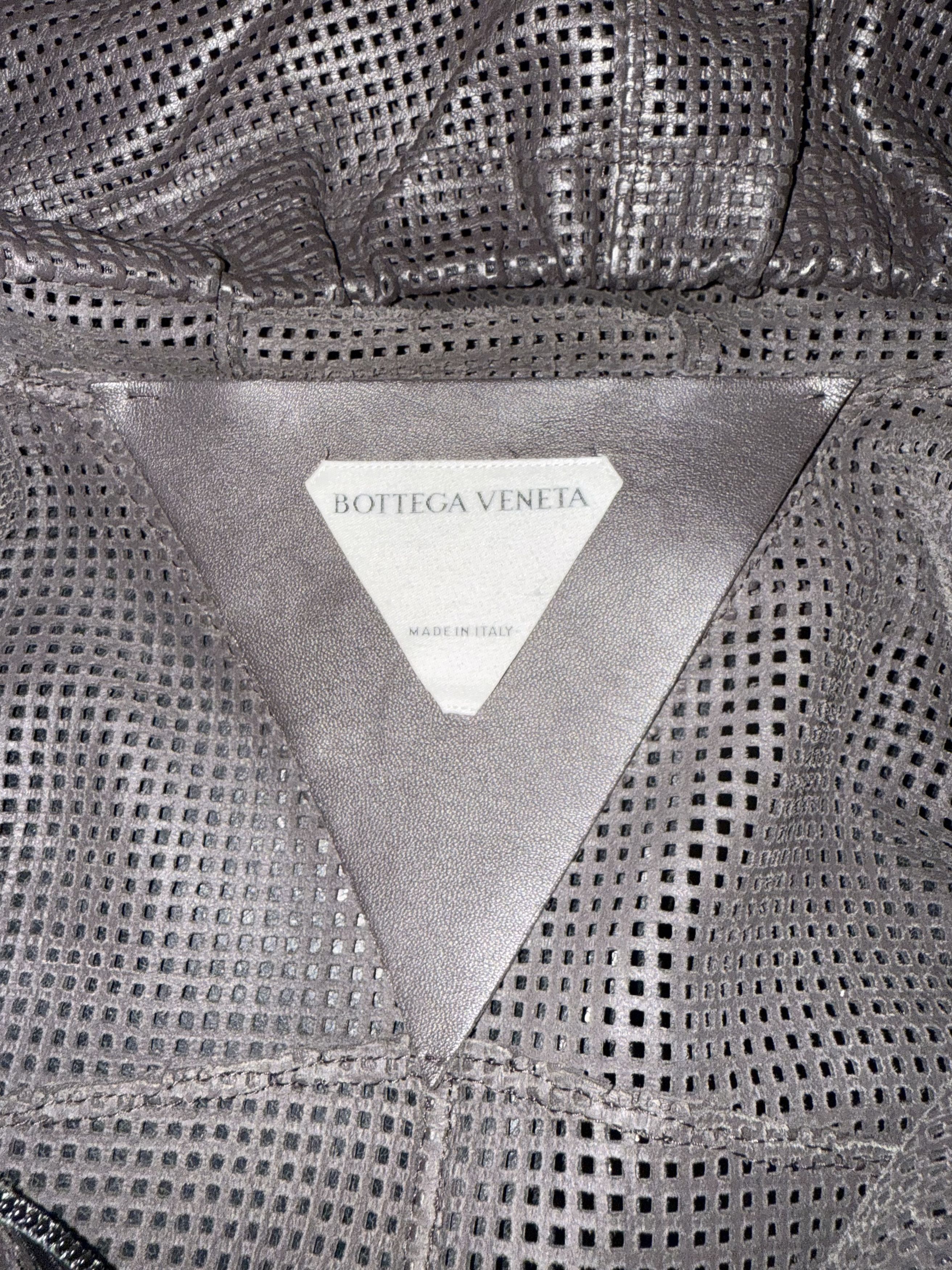 Bottega Veneta Retail $4800 Hooded Semiplonge Leather Jacket Size US M / EU 48-50 / 2 - 14 Thumbnail