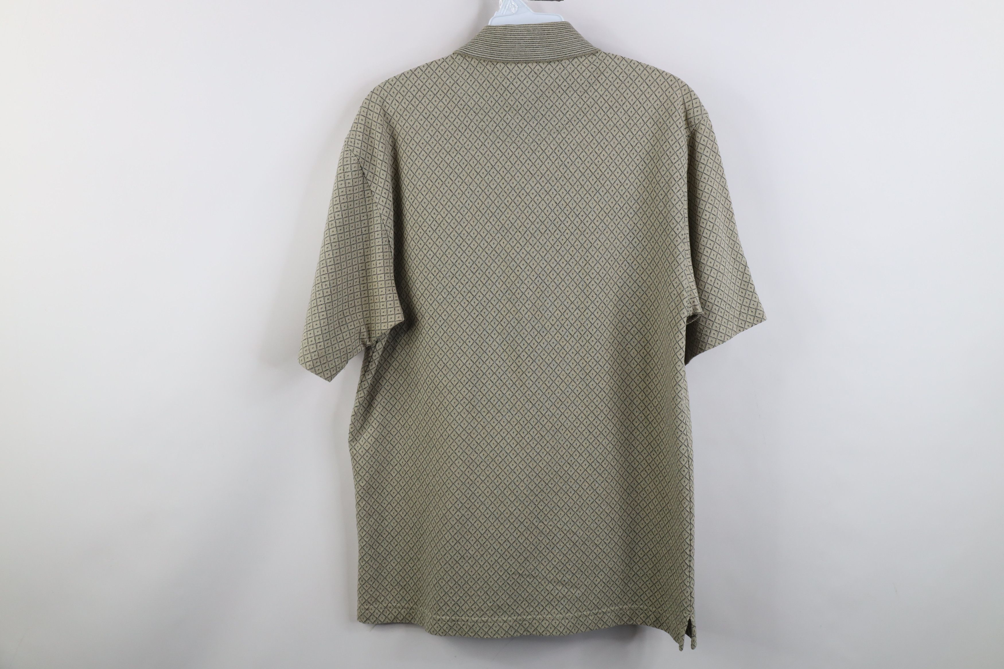 Vintage Vintage 90s Streetwear Argyle Diamond Knit Golf Polo Shirt Size US S / EU 44-46 / 1 - 9 Thumbnail