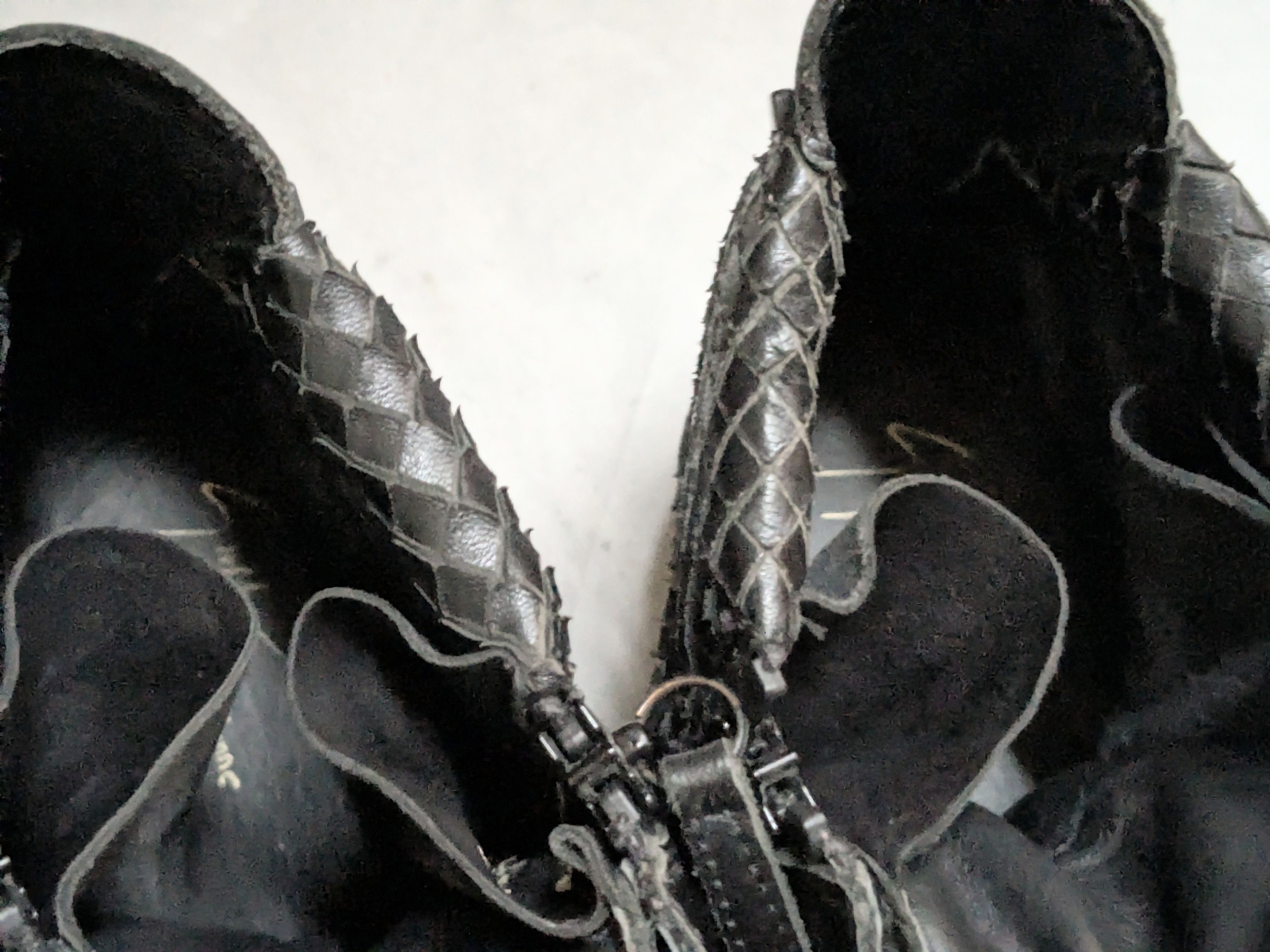 Giuseppe Zanotti Giuseppe Zanotti Sneakers Black 9 42 High Top Snakeskin Size US 9 / EU 42 - 5 Thumbnail