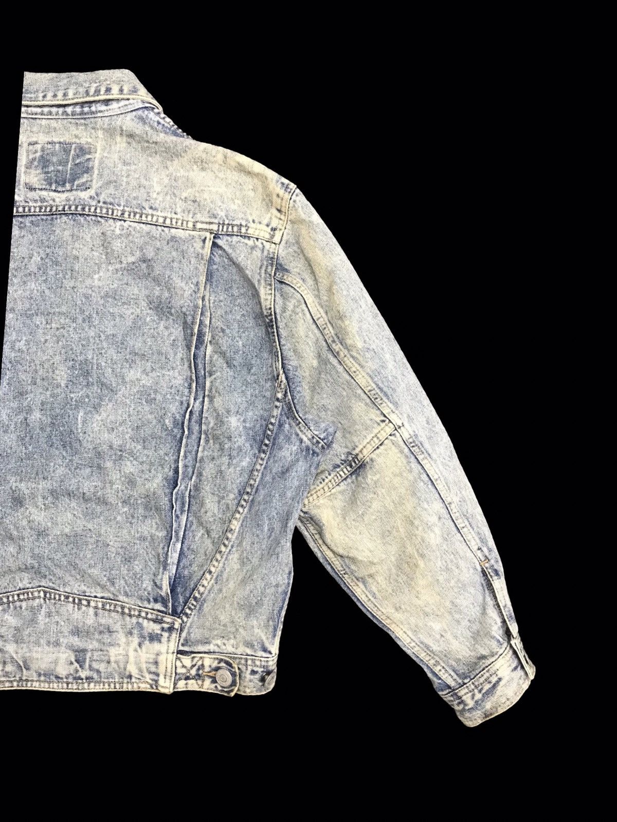Edwin Vintage EDWIN Over Size Dirty Trucker Jacket Size US M / EU 48-50 / 2 - 7 Thumbnail