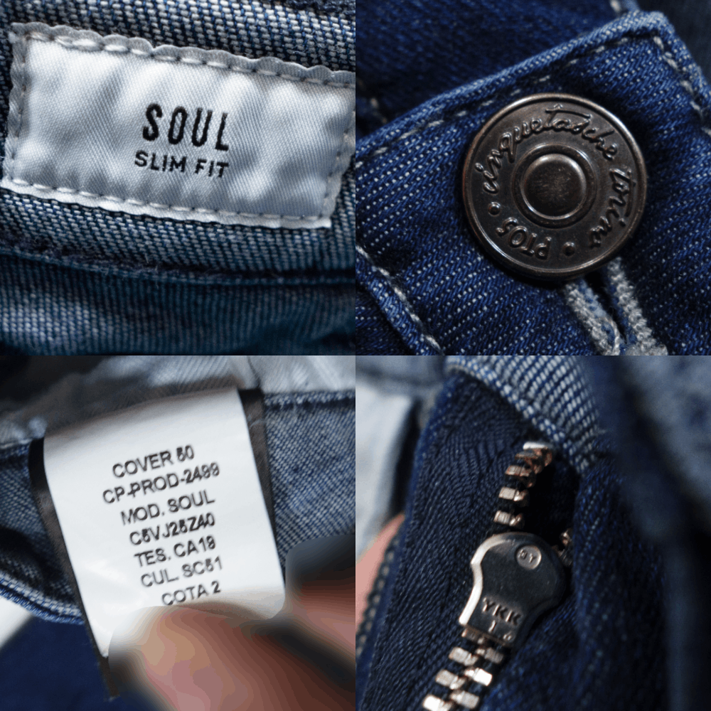 PT Torino PT05 Soul Slim Fit Stretch Jeans Size US 32 / EU 48 - 7 Thumbnail