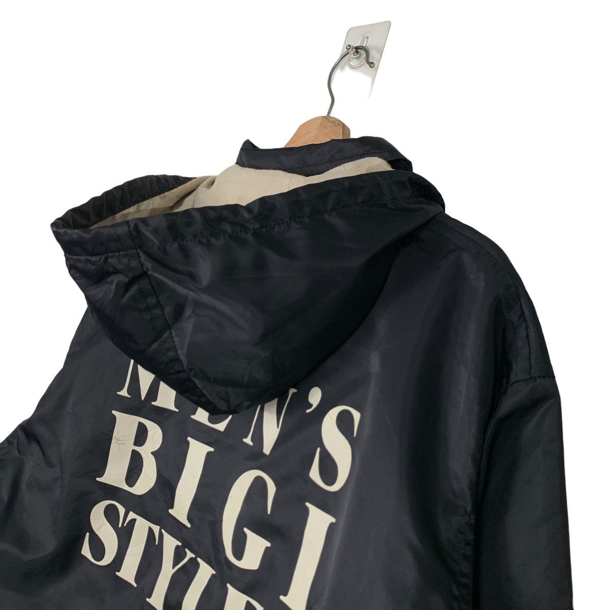 BIGI MEN’S BIGI Big Logo Hooded Coach Jacket #0010-C1 Size US M / EU 48-50 / 2 - 2 Thumbnail
