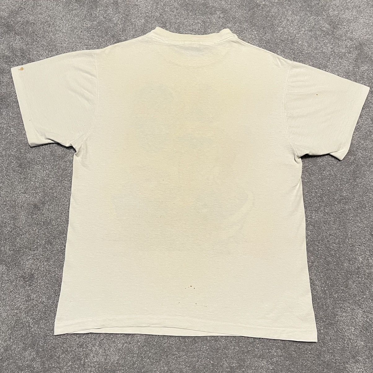 Nickelodeon Vintage 1990s Ren and Stimpy Show Nicktoons Bathtub Logo Tee Size US L / EU 52-54 / 3 - 6 Thumbnail