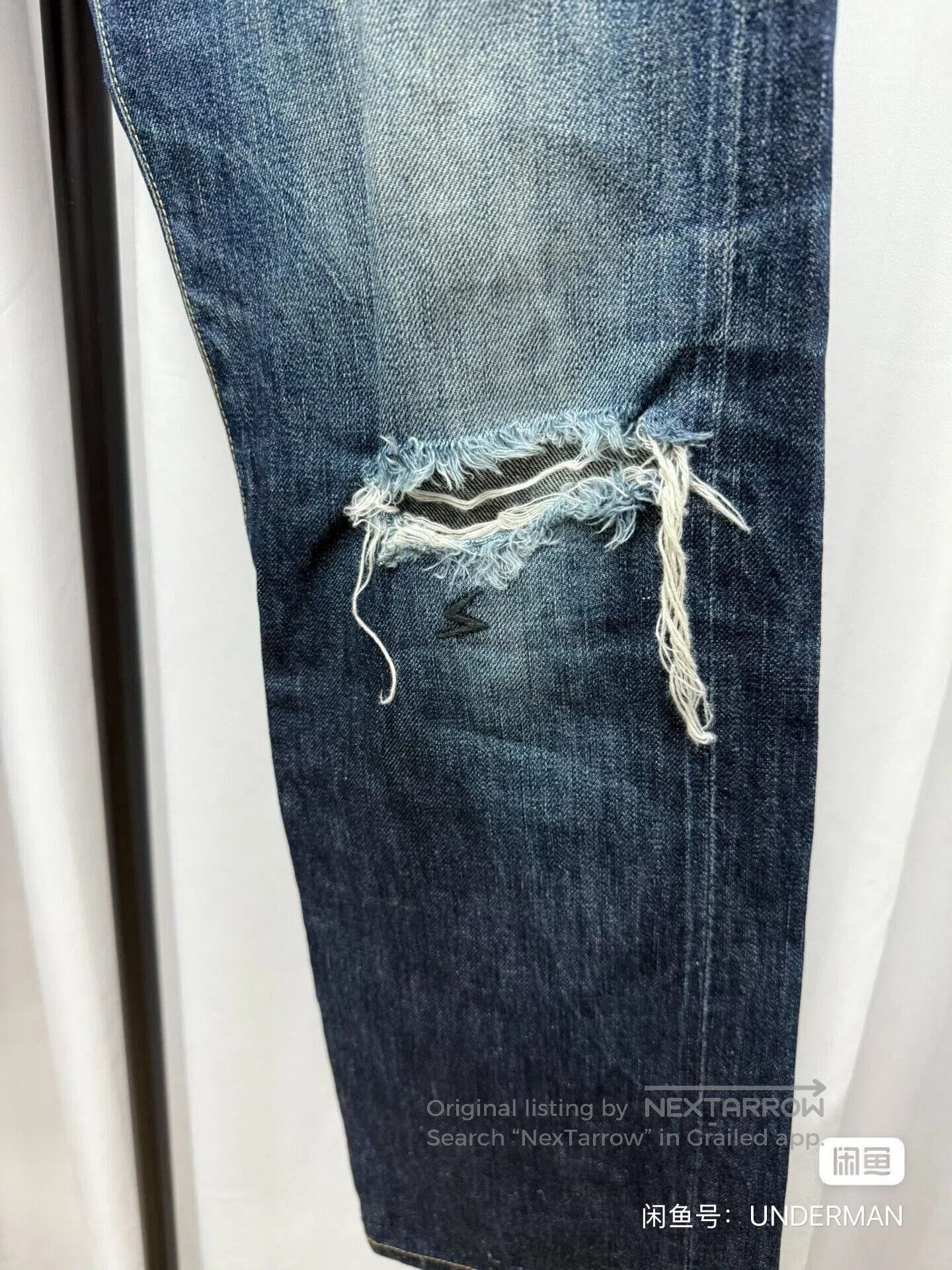 Comme des Garcons Homme Deux UNDERCOVER Denim Zip. Size US 36 / EU 52 - 4 Thumbnail