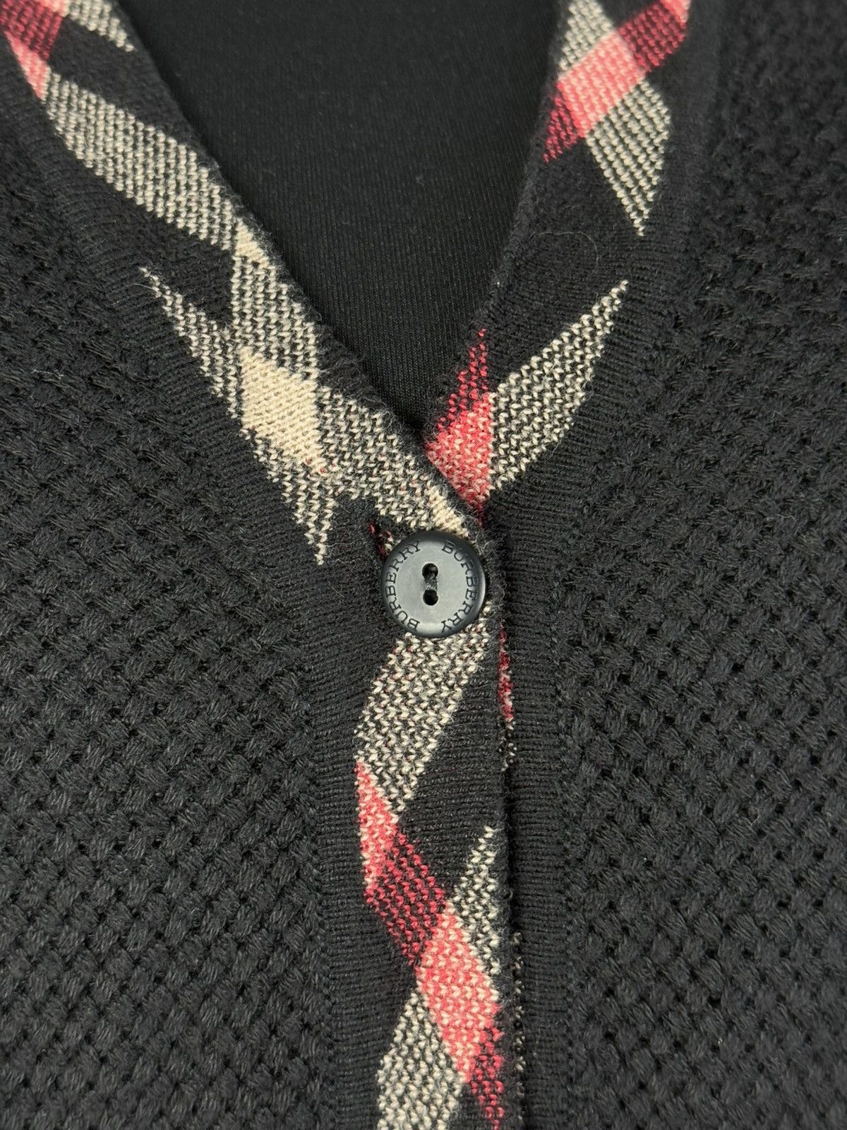 Burberry BURBERRY BRIT Black Viscose Silk Knit Cardigan Sweater SizeM Size M / US 6-8 / IT 42-44 - 8 Thumbnail