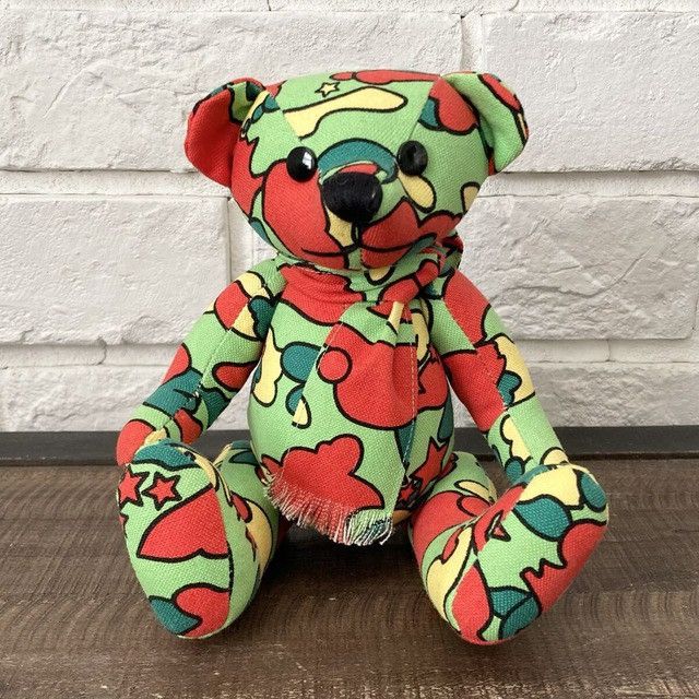Bape BAPE PSYCHE CAMO Teddy Bear Plush Doll a bathing ape NIGO Size ONE SIZE - 2 Thumbnail