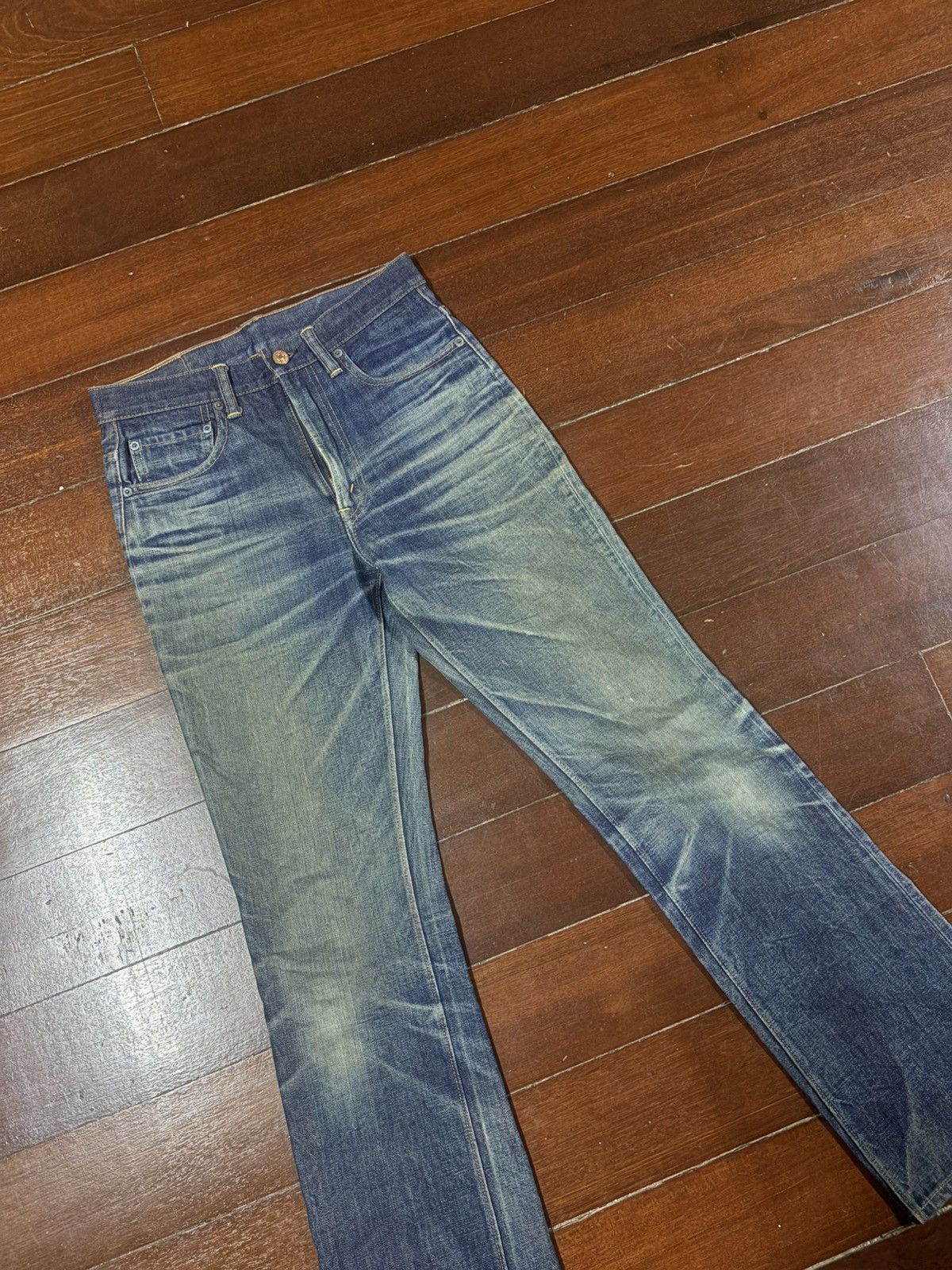Warehouse Rare vintage Warehouse 107 nice feded rework distressed Size US 29 - 6 Thumbnail