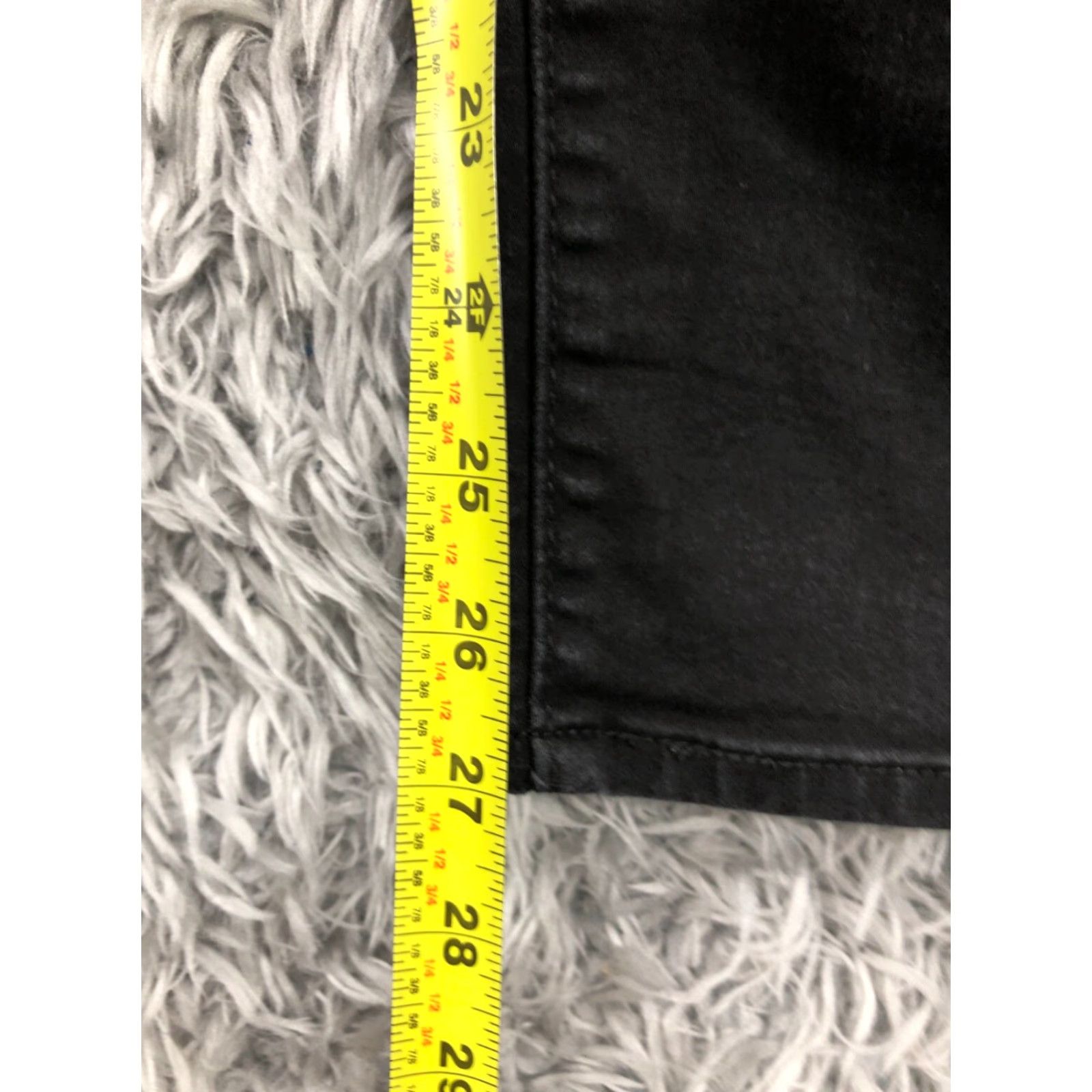 Denizen Denizen High Rise Skinny Jeans Womens Dark Wash Black Size 2 Size 26" / US 2 / IT 38 - 3 Thumbnail
