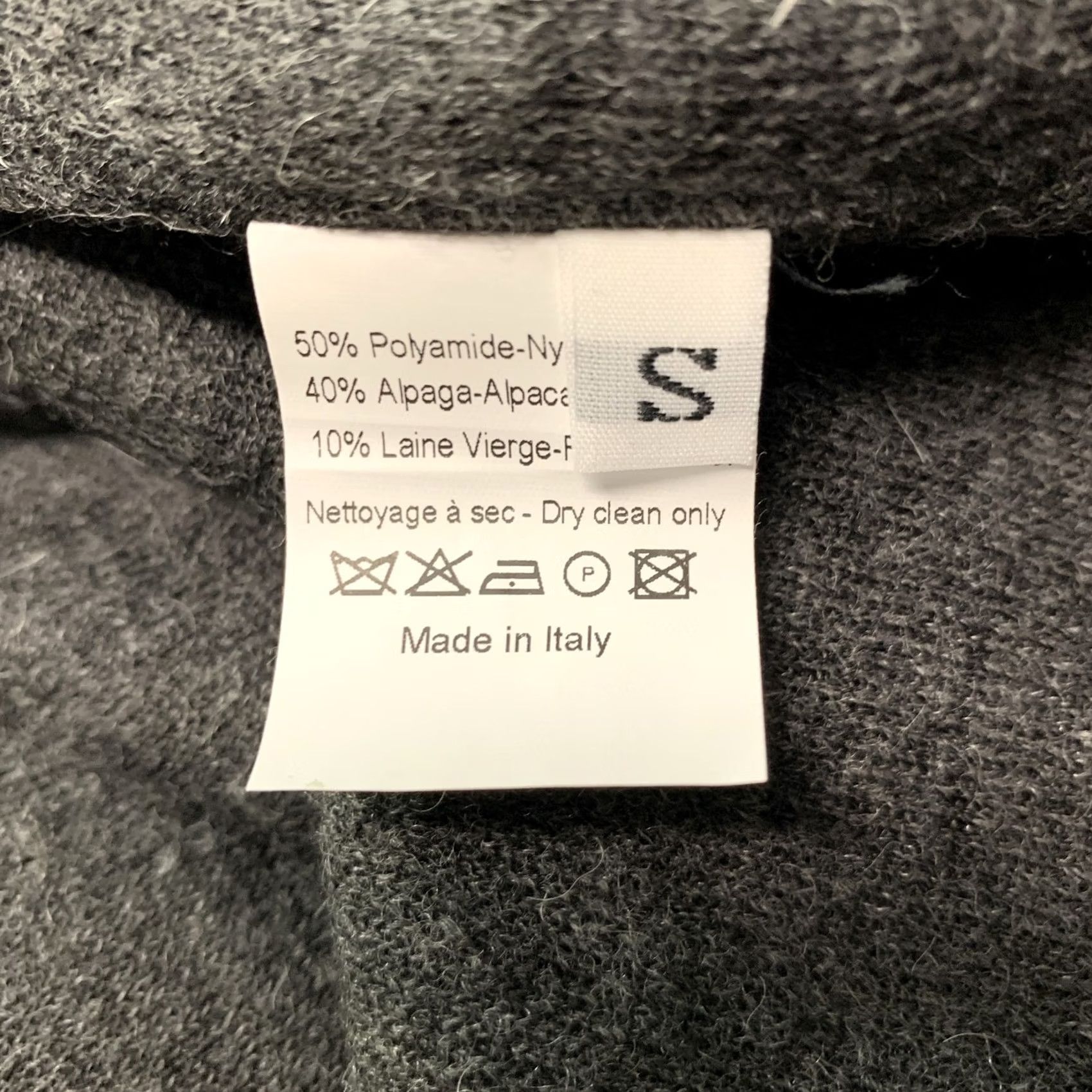 Lanvin LANVIN 2009 Size S Grey Polyamide Blend Long Cardigan Size S / US 4 / IT 40 - 5 Thumbnail